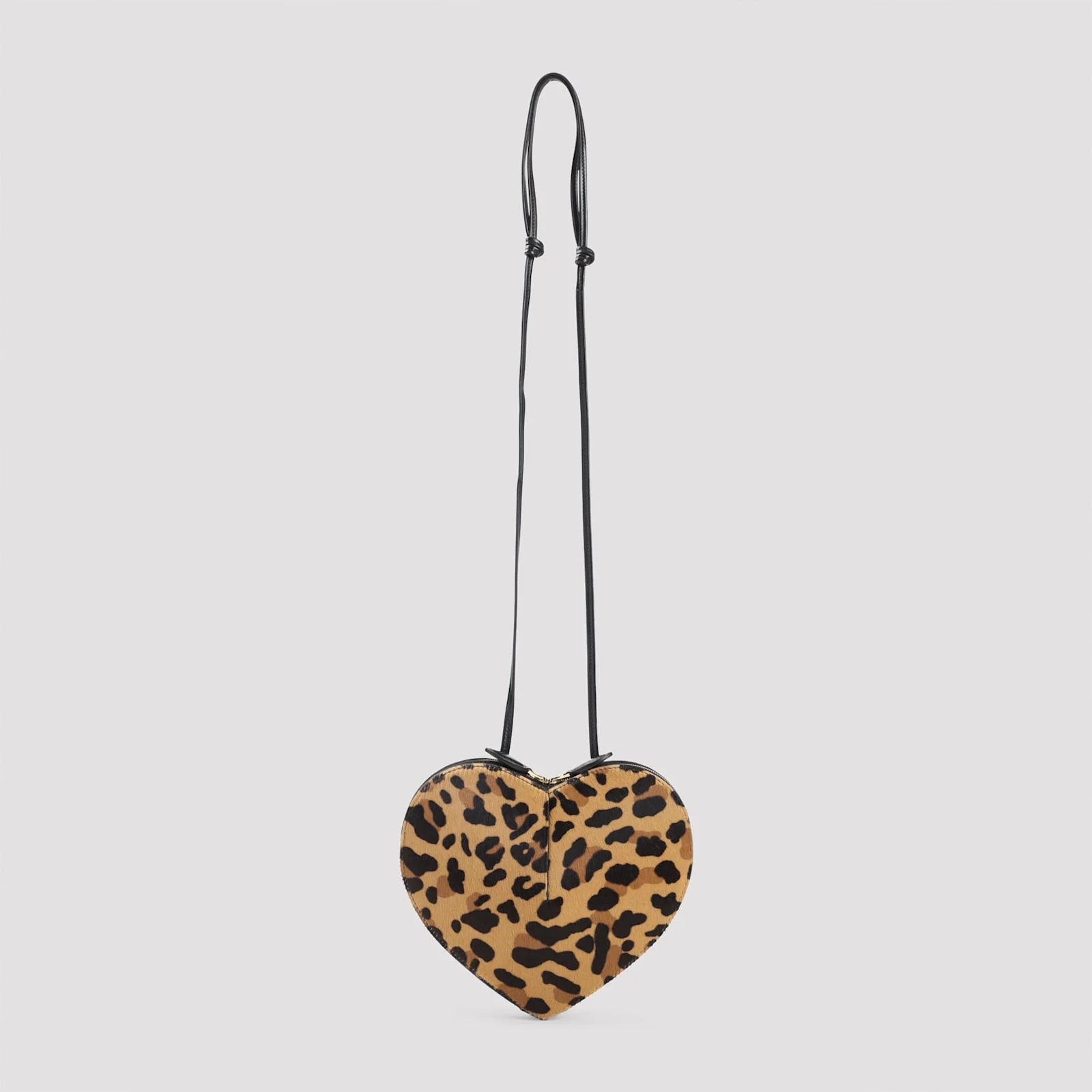 Alaia Le Coeur Leopard Shoulder Bag - Brun Sepia - Image 3