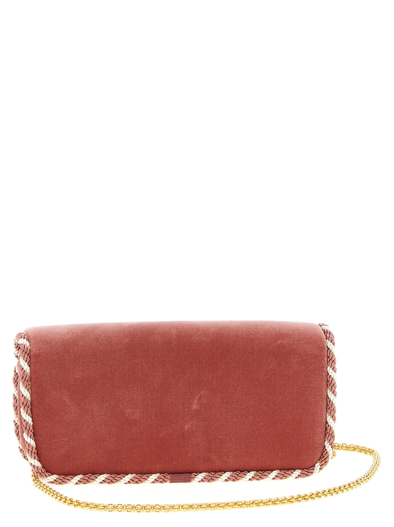 Valentino Garavani Locò Clutch - Pink - Image 3