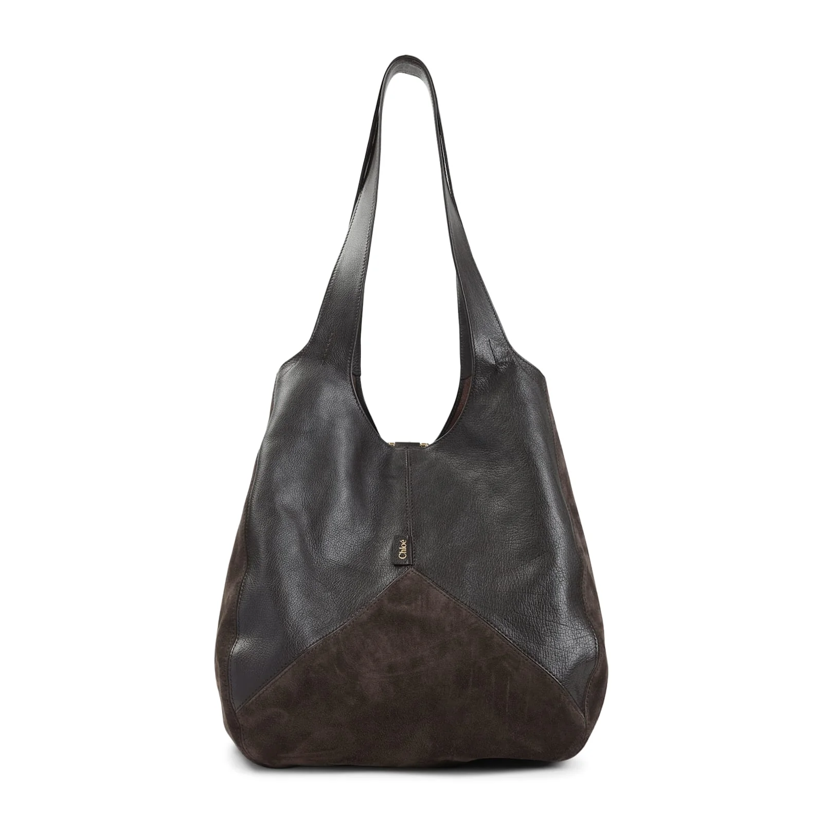 Chloé Balloon Shoulder Bag - Kohl Brown - Image 2