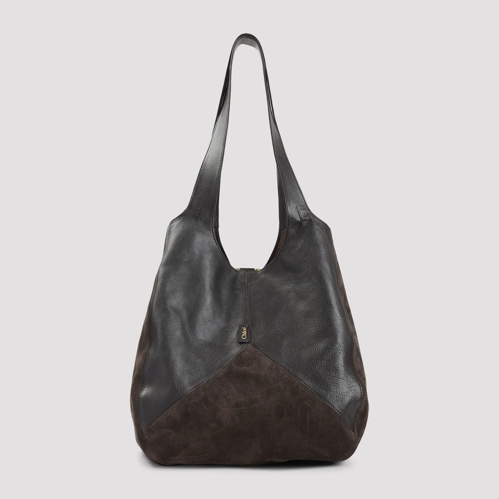 Chloé Balloon Shoulder Bag - Kohl Brown - Image 3