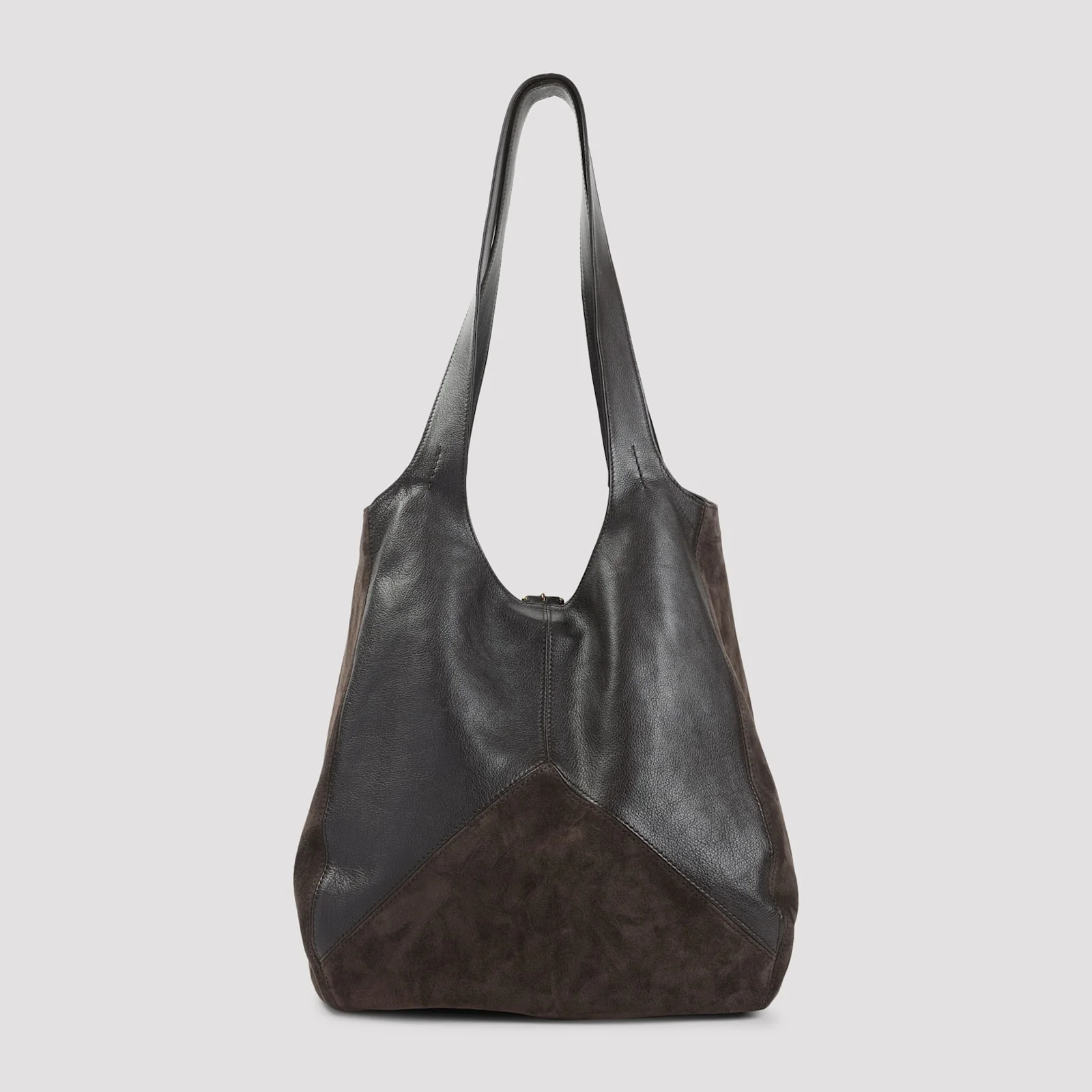 Chloé Balloon Shoulder Bag - Kohl Brown - Image 4