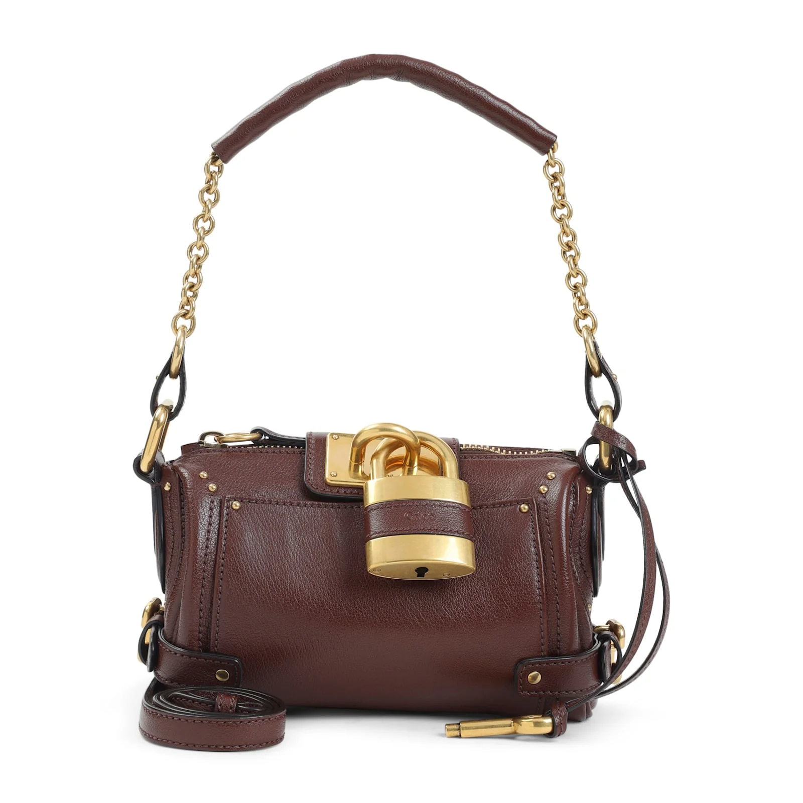 Chloé Paddington Bag - M Crafty Brown - Image 2