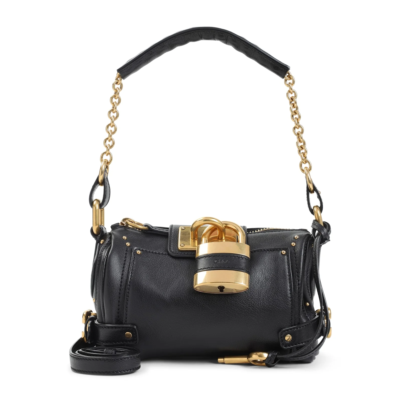 Chloé Paddington Shoulder Bag - Black - Image 2