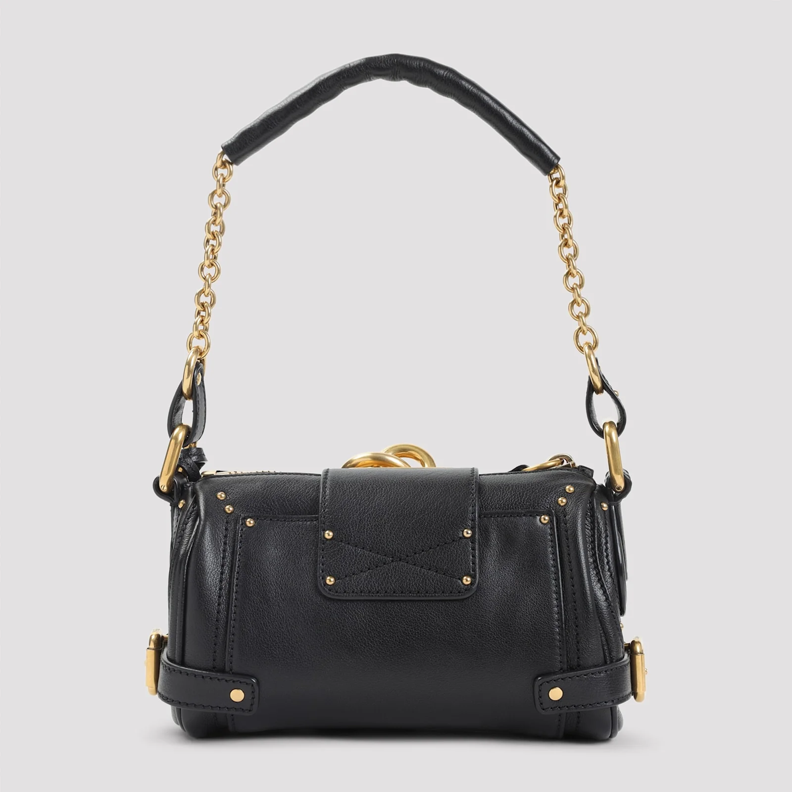Chloé Paddington Shoulder Bag - Black - Image 4