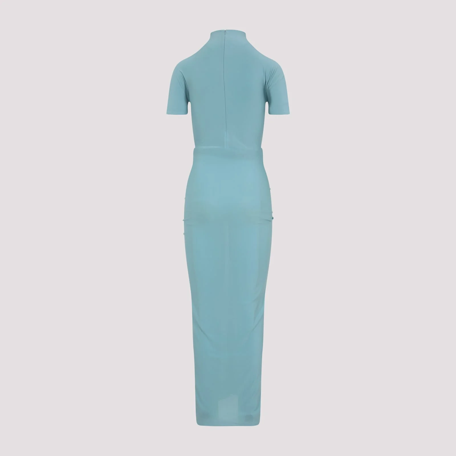 Alaia Alaa Draped Dress - Clear Blue - Image 4