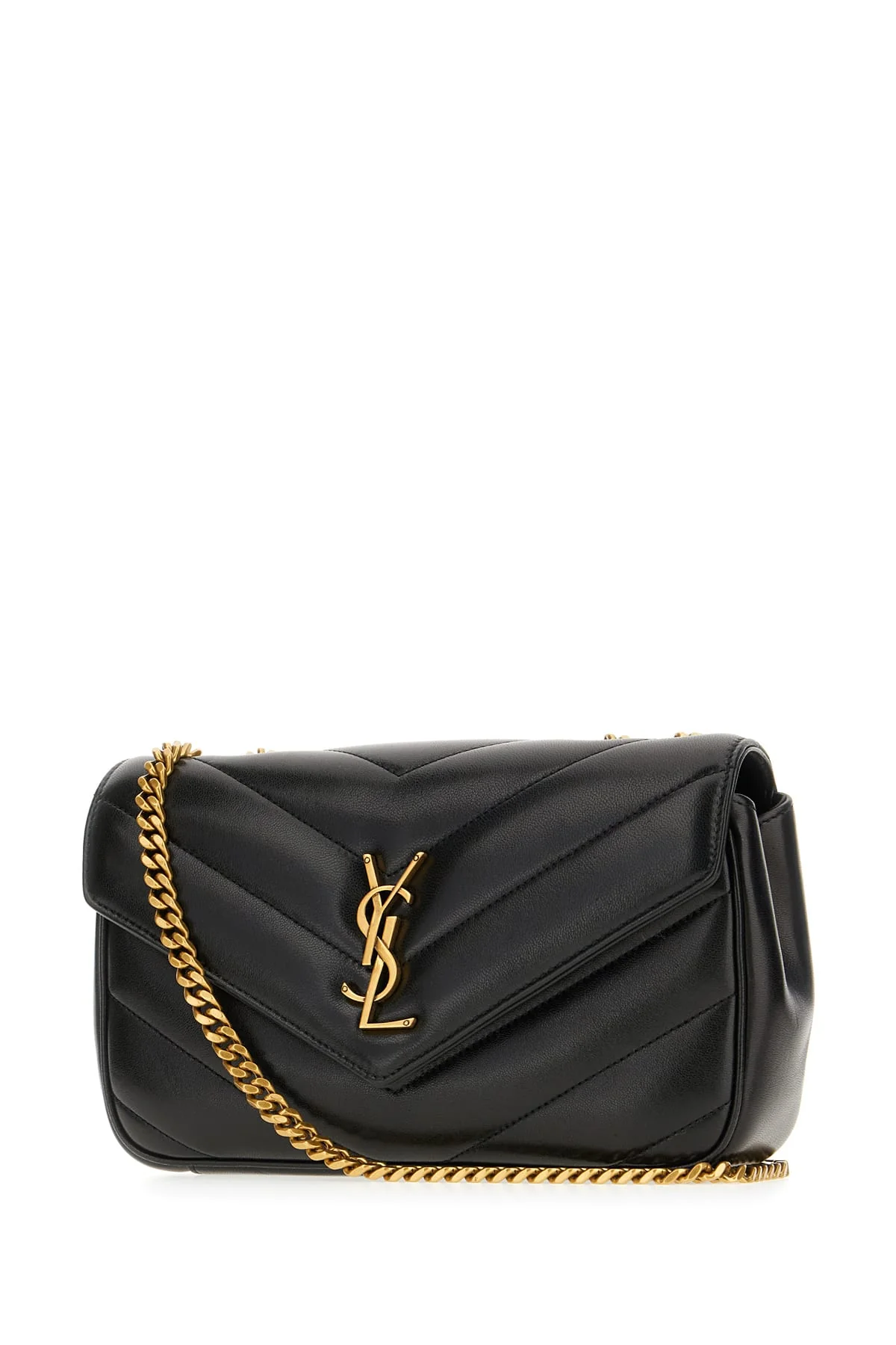 Saint Laurent Small Loulou Shoulder Bag - Black - Image 2