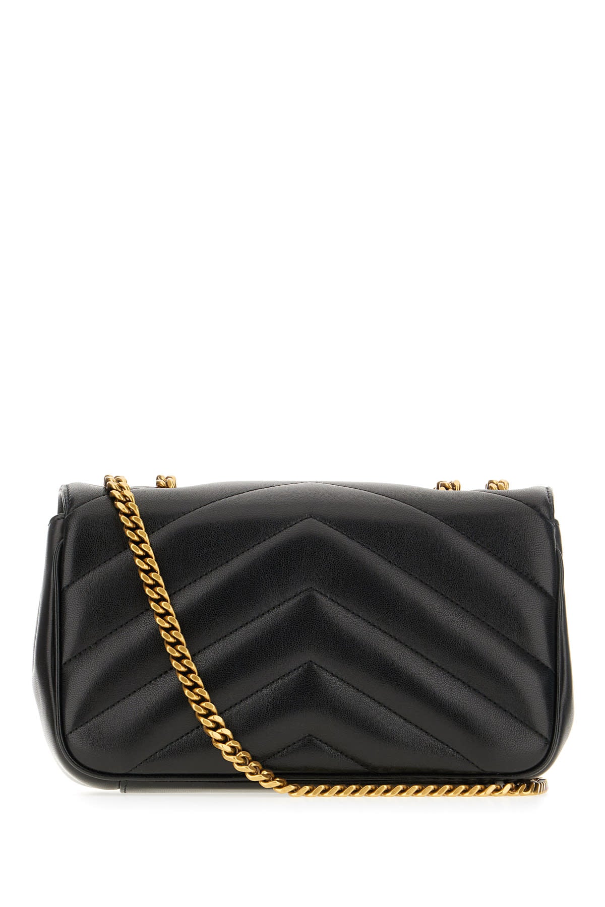 Saint Laurent Small Loulou Shoulder Bag - Black - Image 3