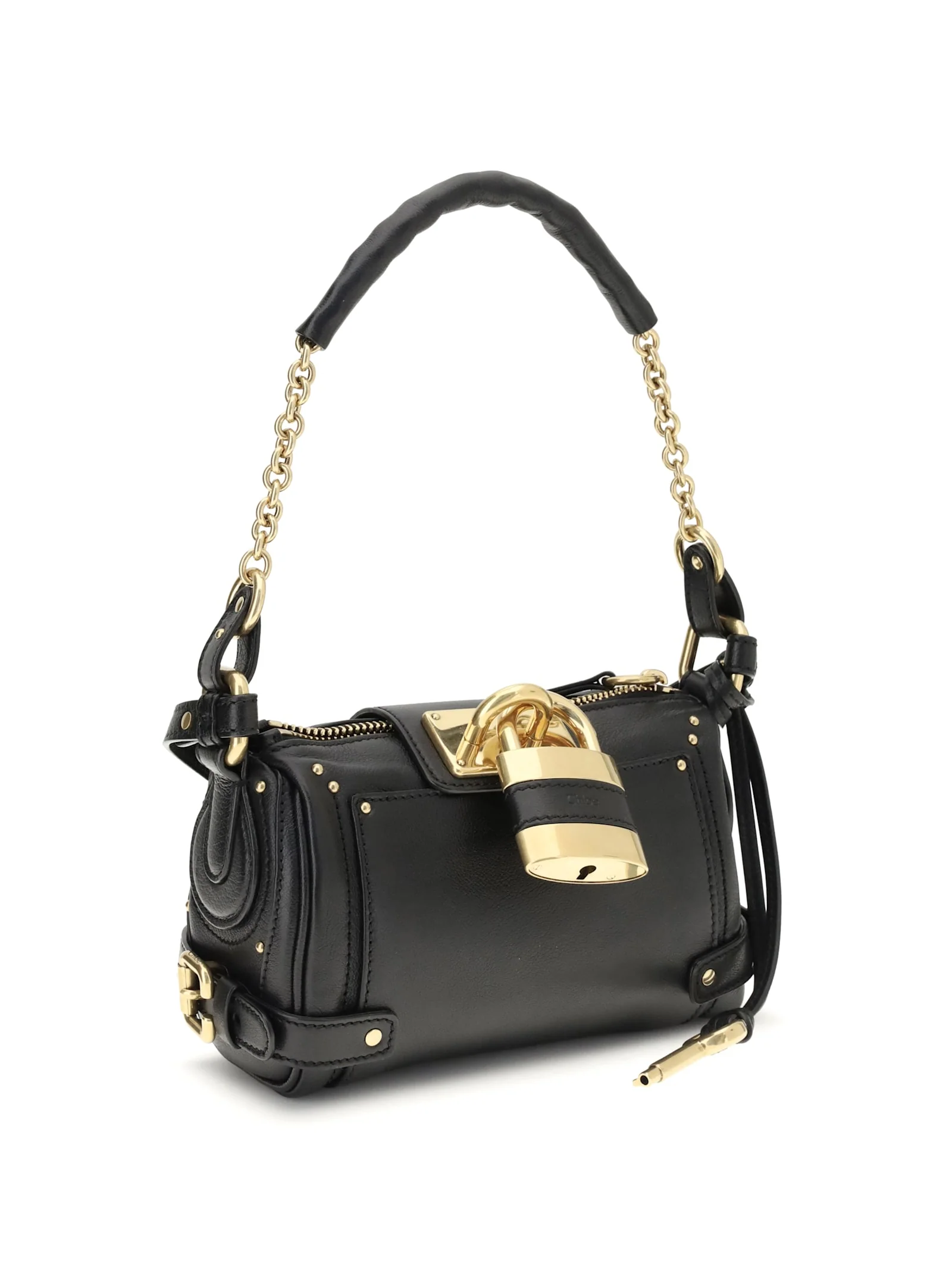Chloé Paddington Shoulder Bag - Black - Image 2