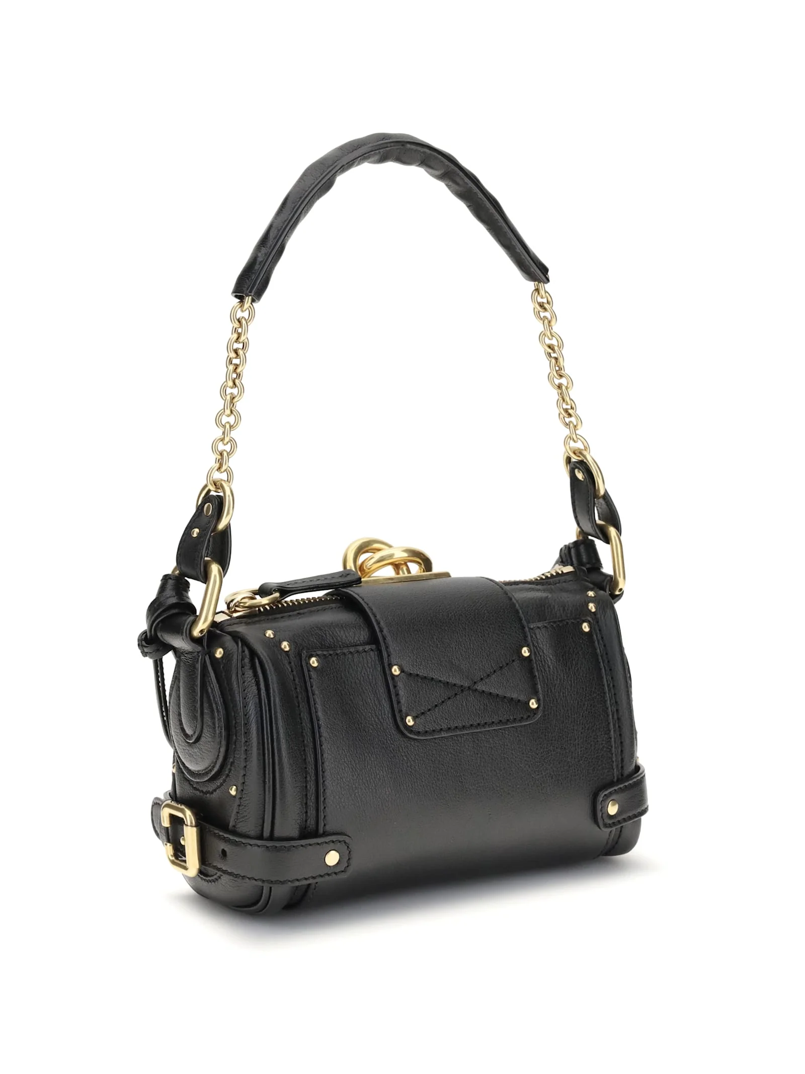 Chloé Paddington Shoulder Bag - Black - Image 3