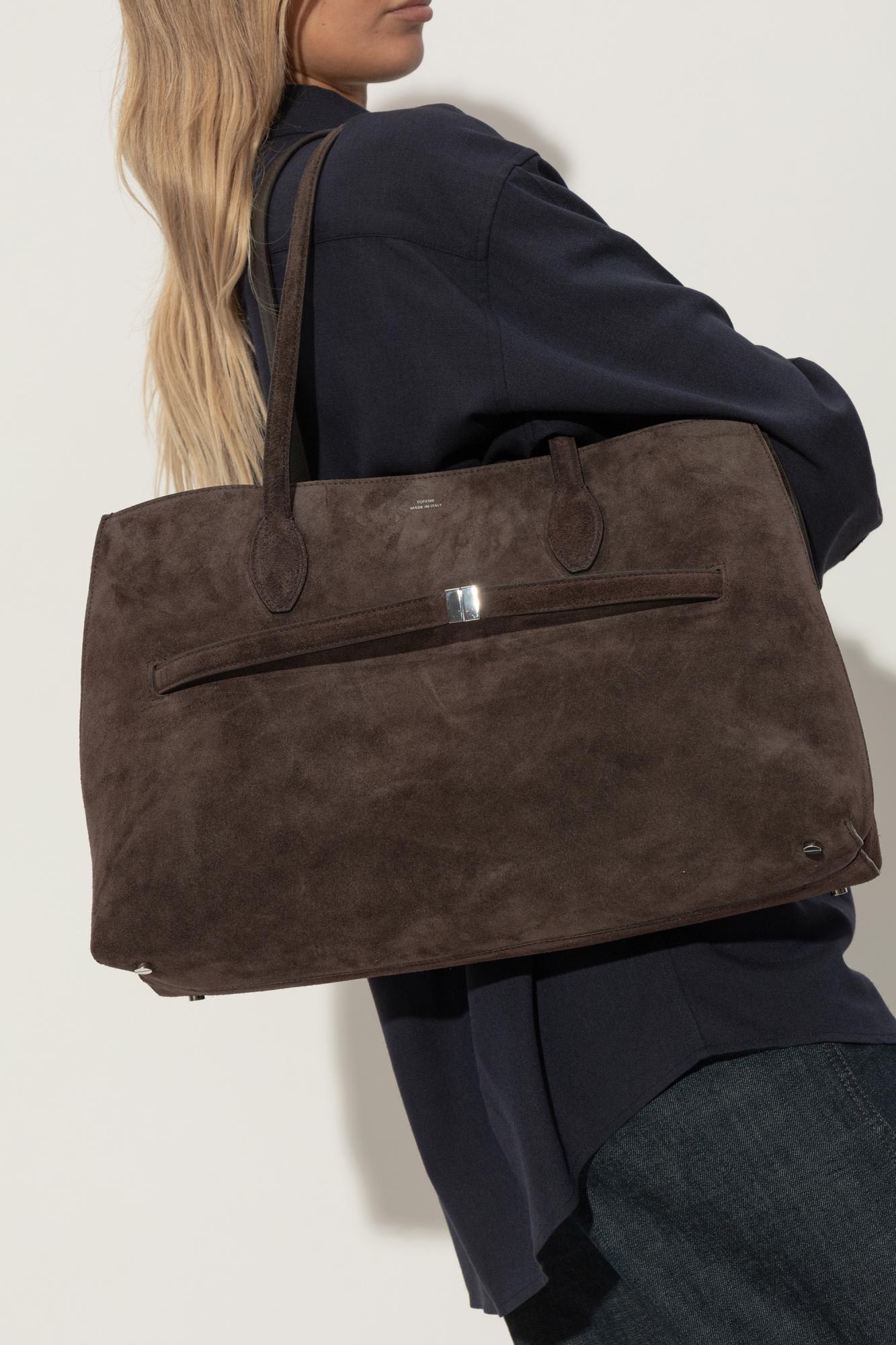 Totême Shopper-type Tote Bag - Brown - Image 2