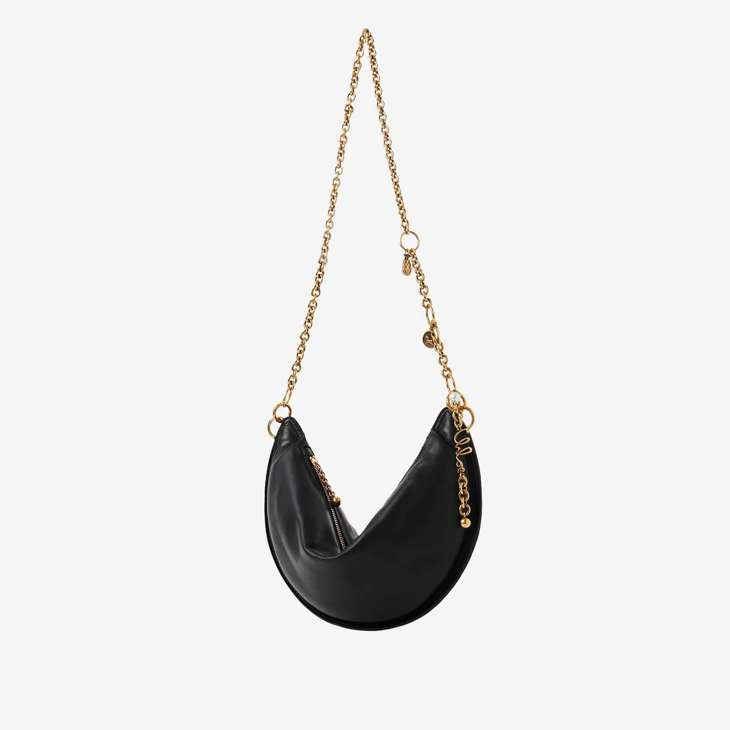 Chloé Chlo Icons Leather Shoulder Bag - Black - Image 2