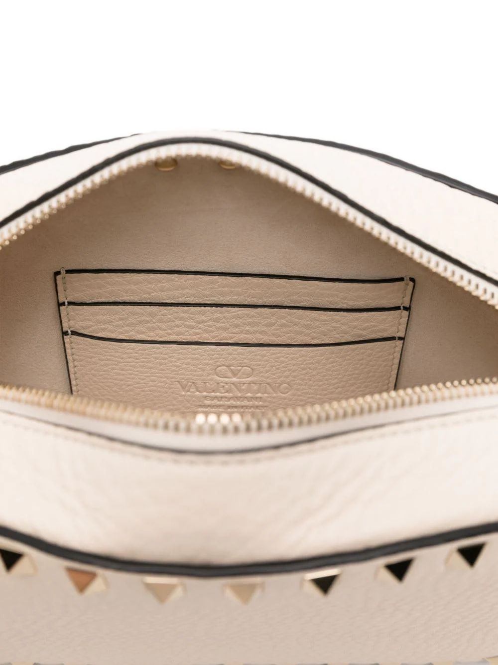 Valentino Garavani Mini Rockstud Shoulder Bag - White - Image 4