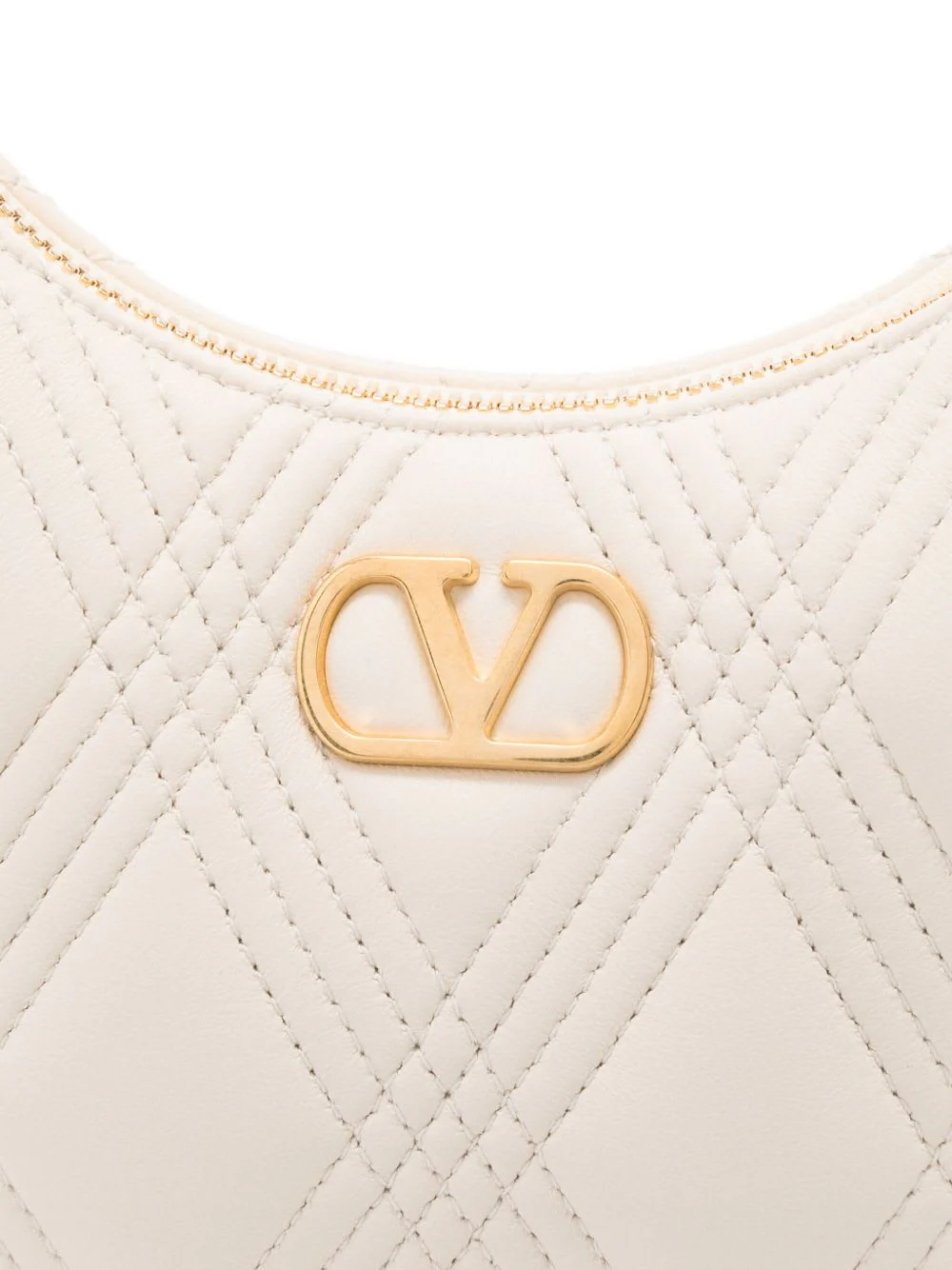 Valentino Garavani Quiltie 67 Shoulder Bag - White - Image 5