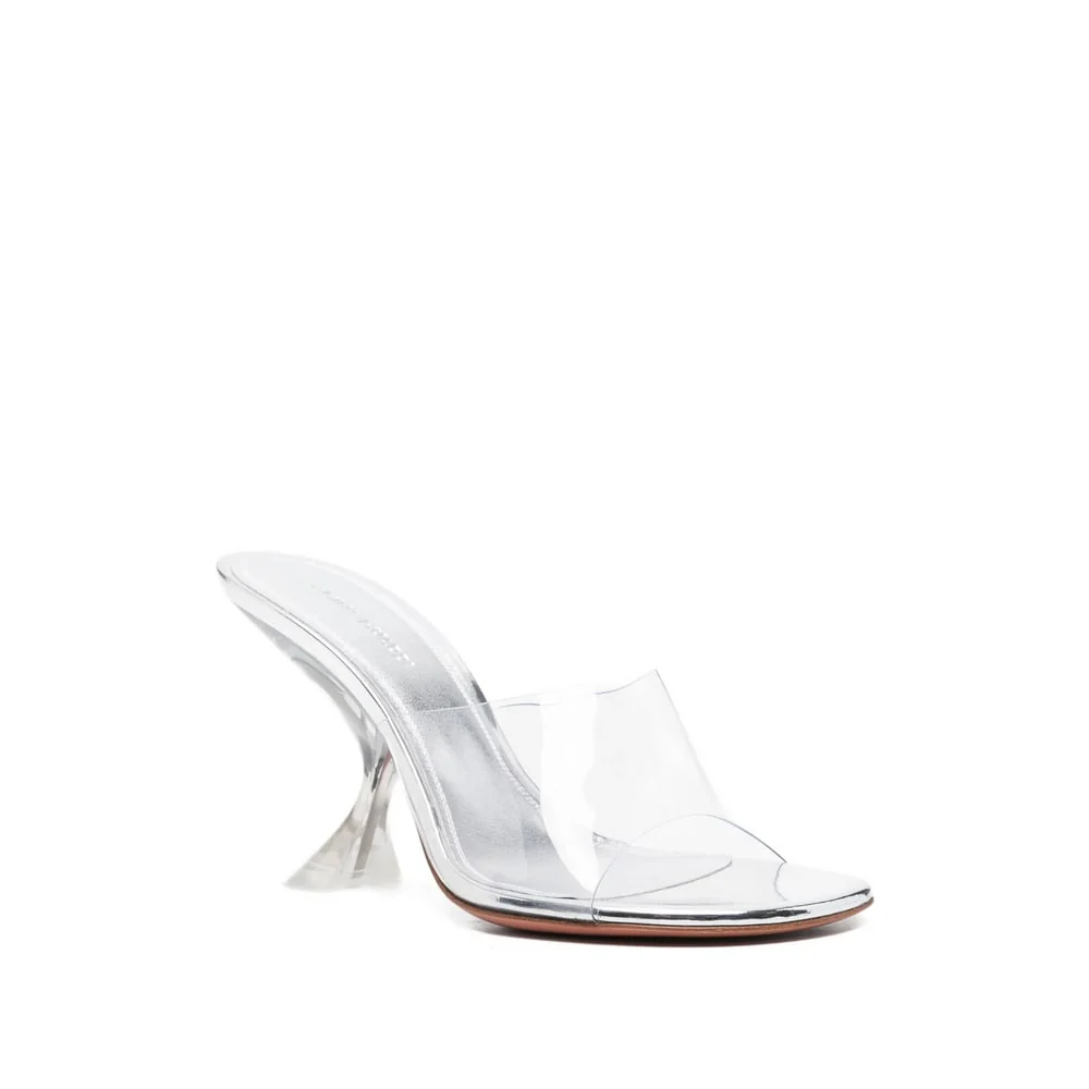 amina muaddi Boot - White - Image 3