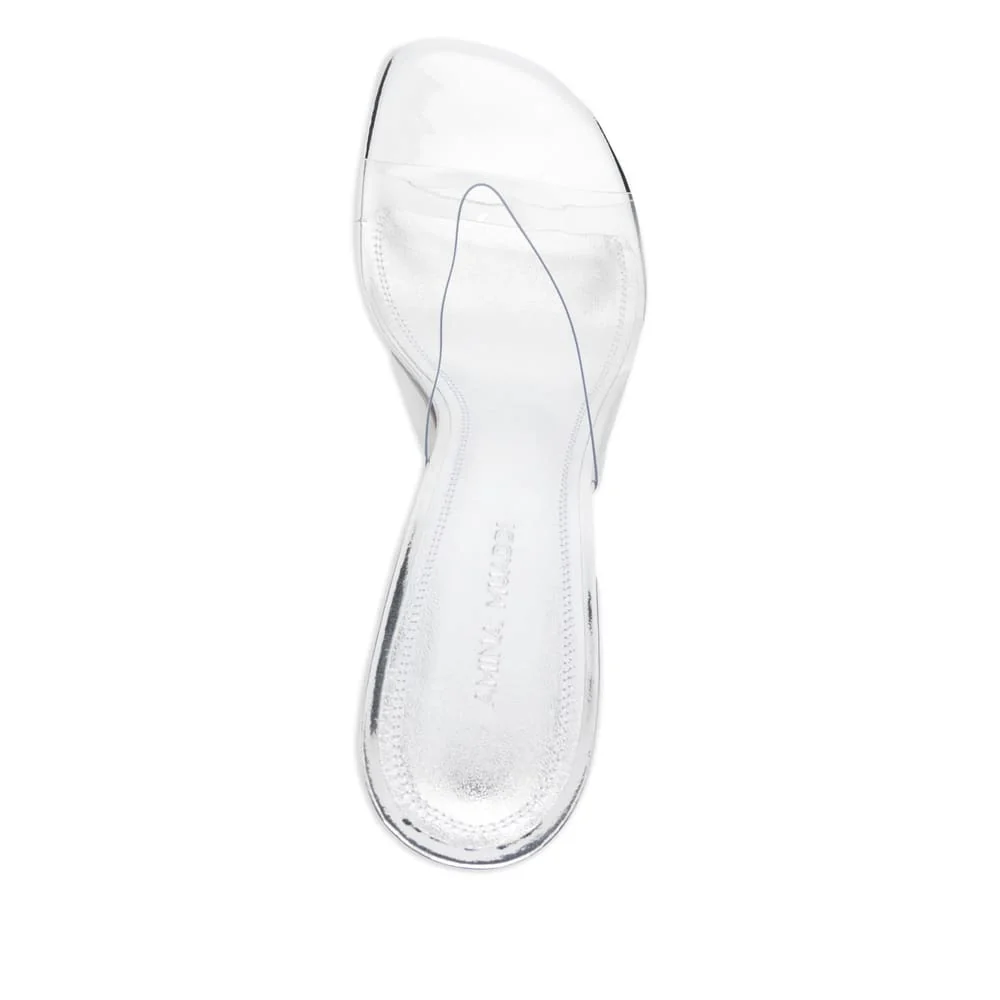 amina muaddi Boot - White - Image 4