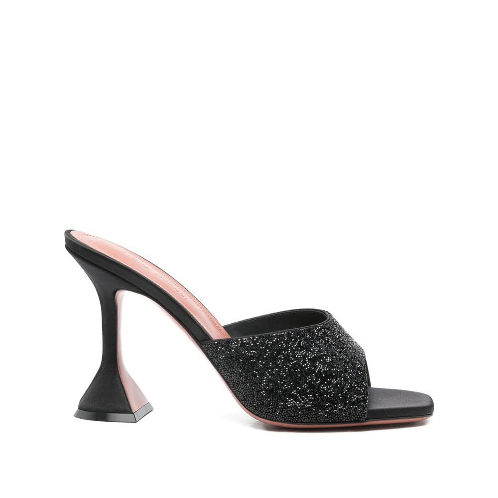 Amina Muaddi Boots - Black