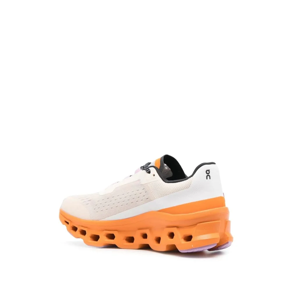 ON Running Sneaker - Neutrals/Orange - Image 4