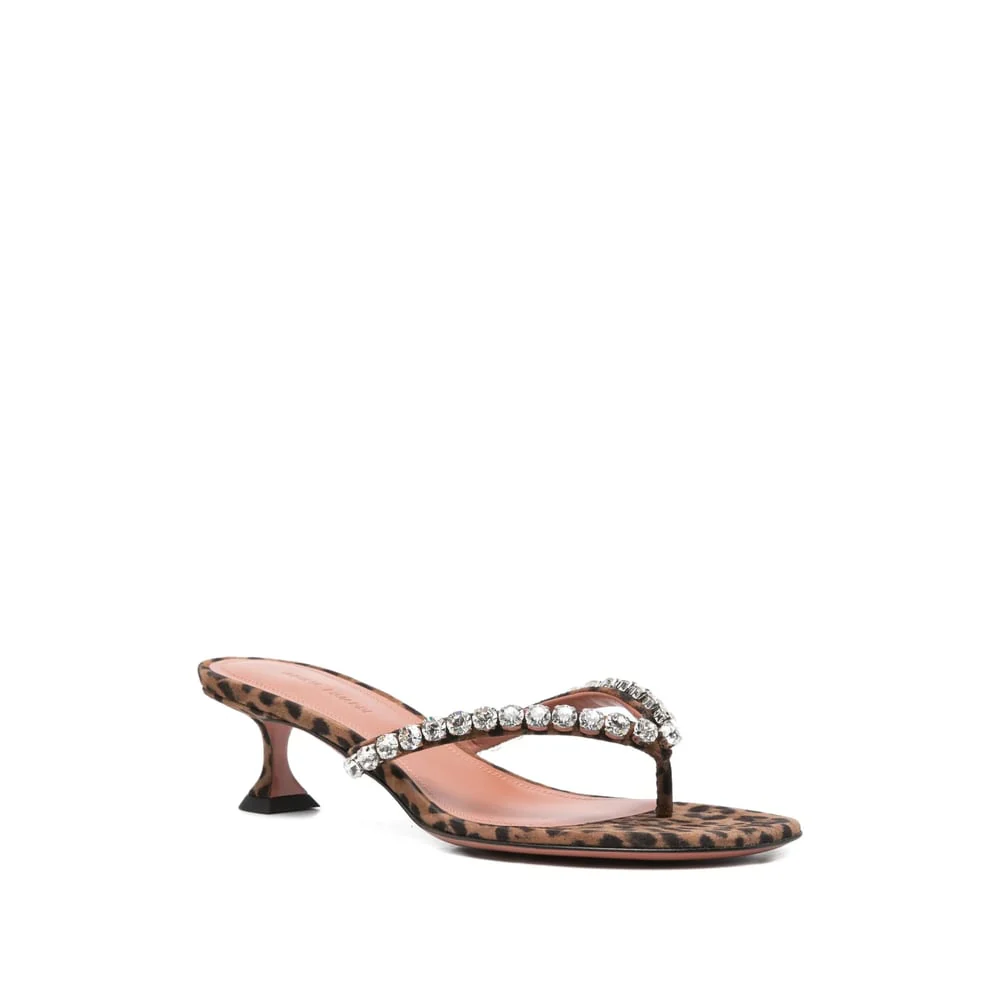 Amina Muaddi Boots - Brown - Image 2