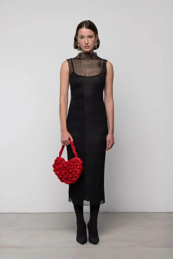 Esthé Shirred Heart Bag - Image 4