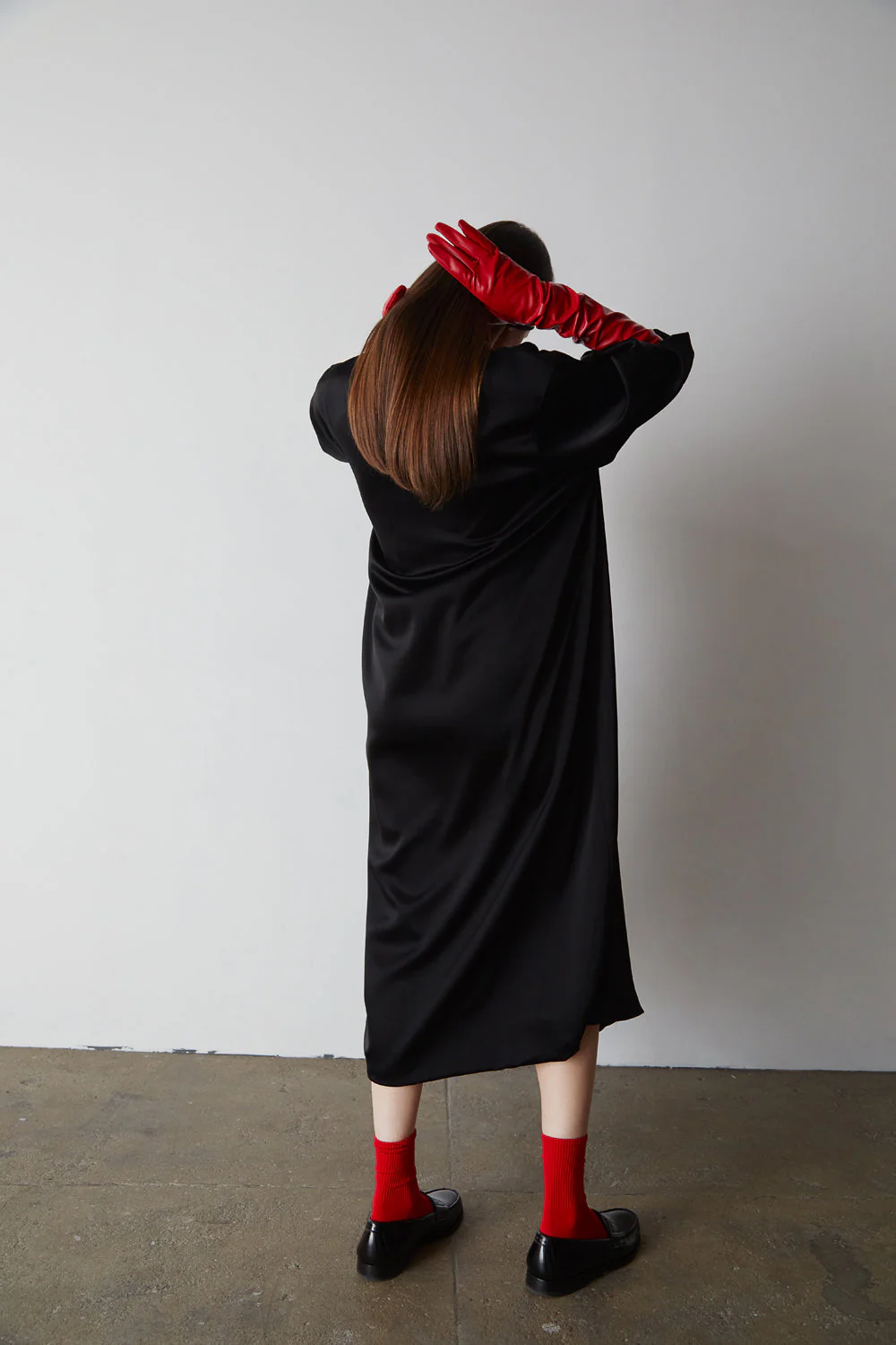 MARGARET Leather Opera Gloves - Image 3