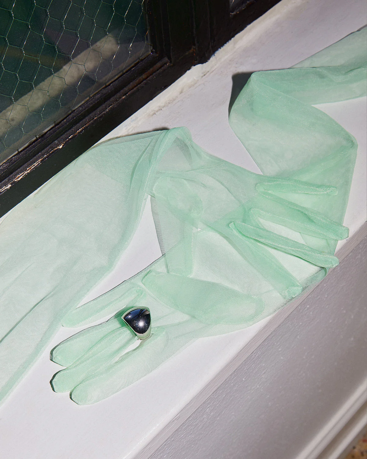 MARGARET Sheer Opera Gloves - Image 4