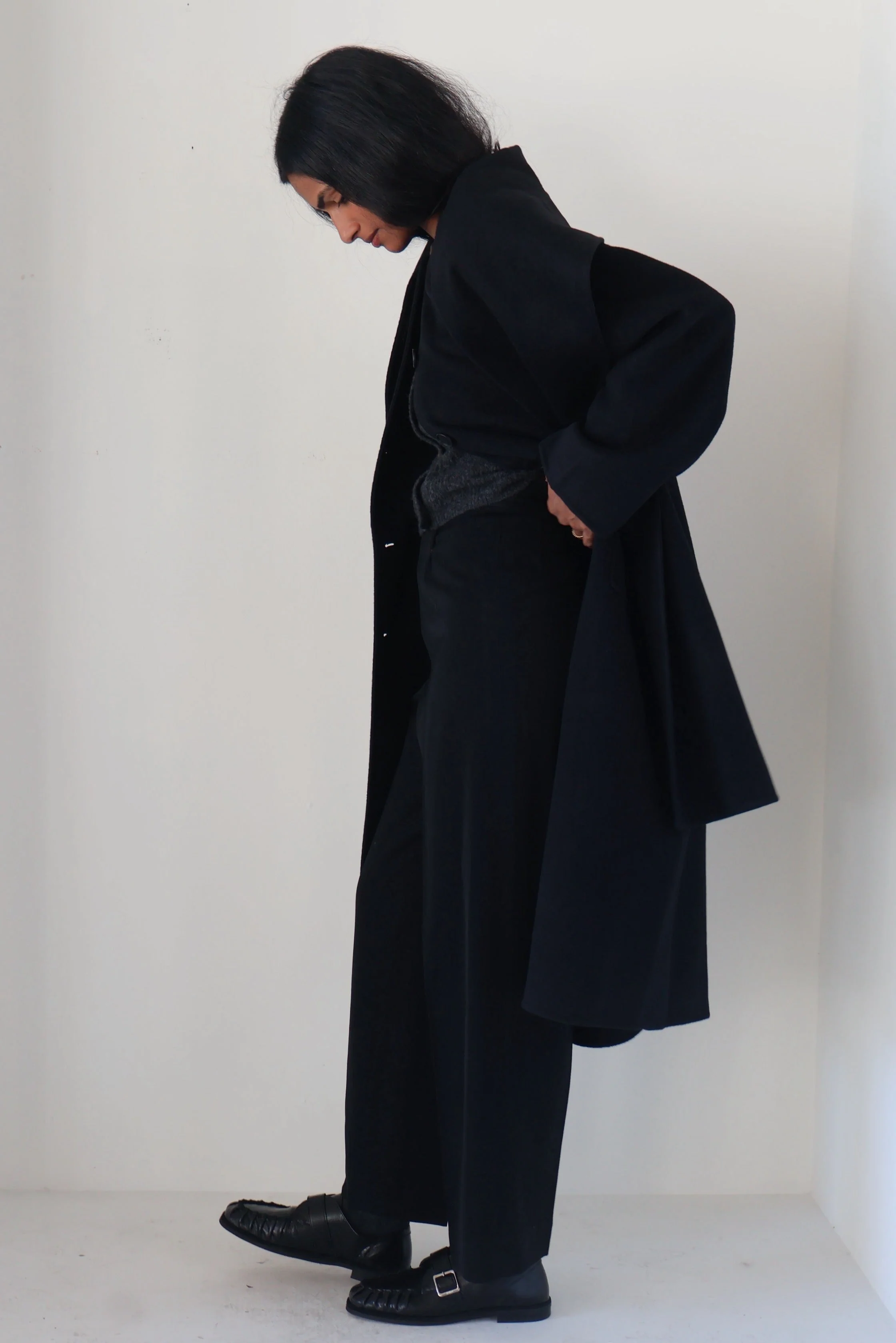 Sophie Rue Kole Wool-Cashmere Scarf Coat - Image 3
