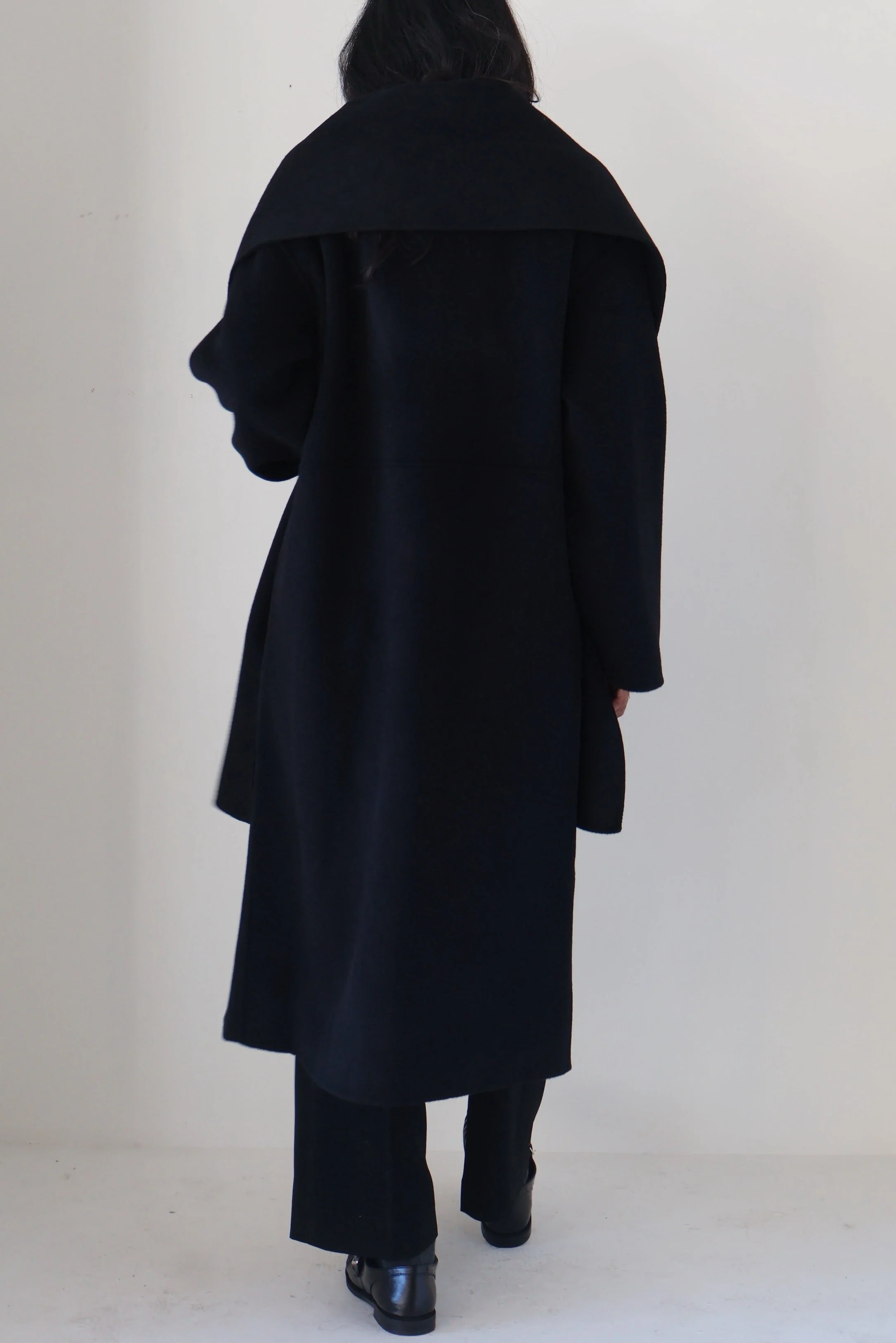Sophie Rue Kole Wool-Cashmere Scarf Coat - Image 4