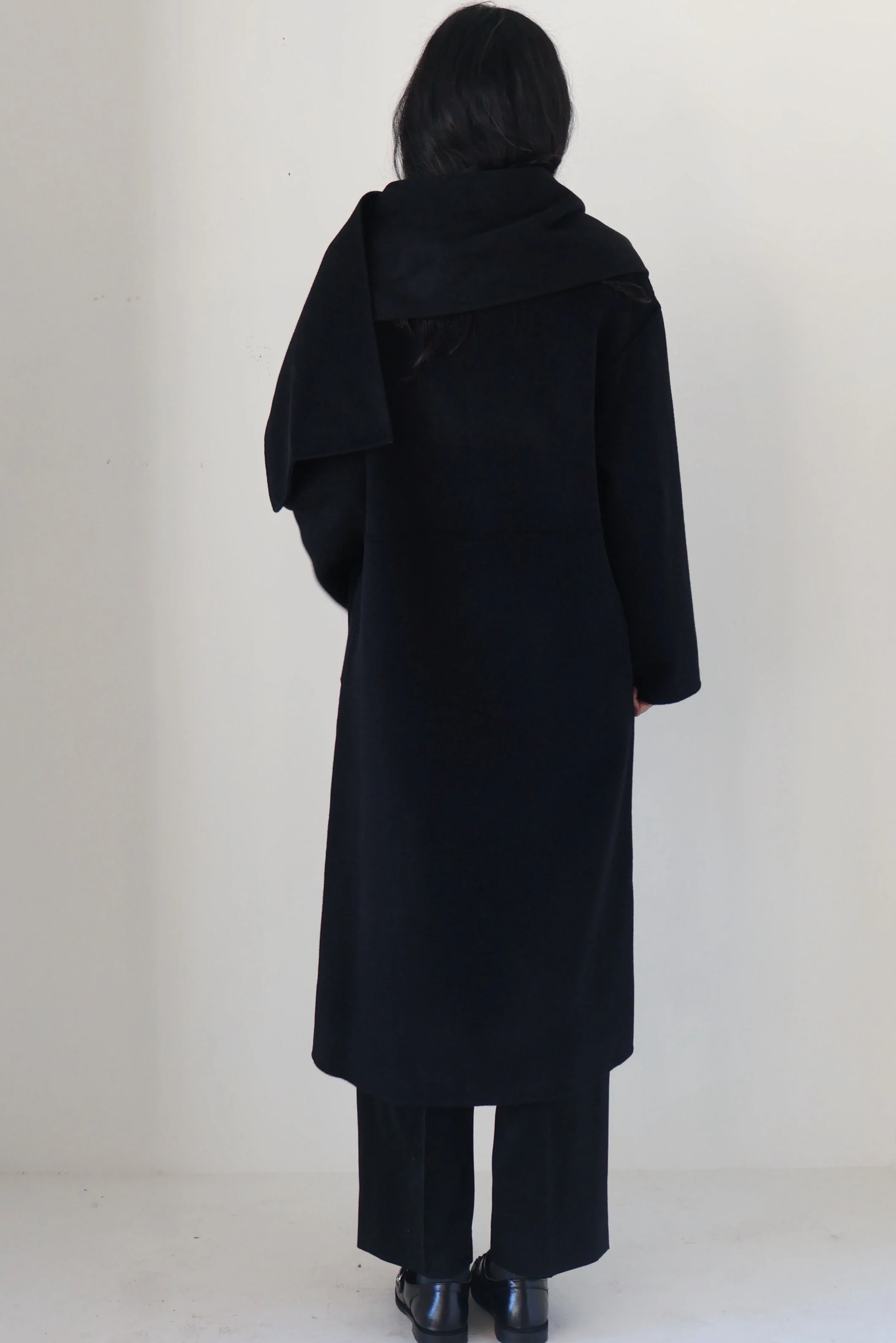 Sophie Rue Kole Wool-Cashmere Scarf Coat - Image 6