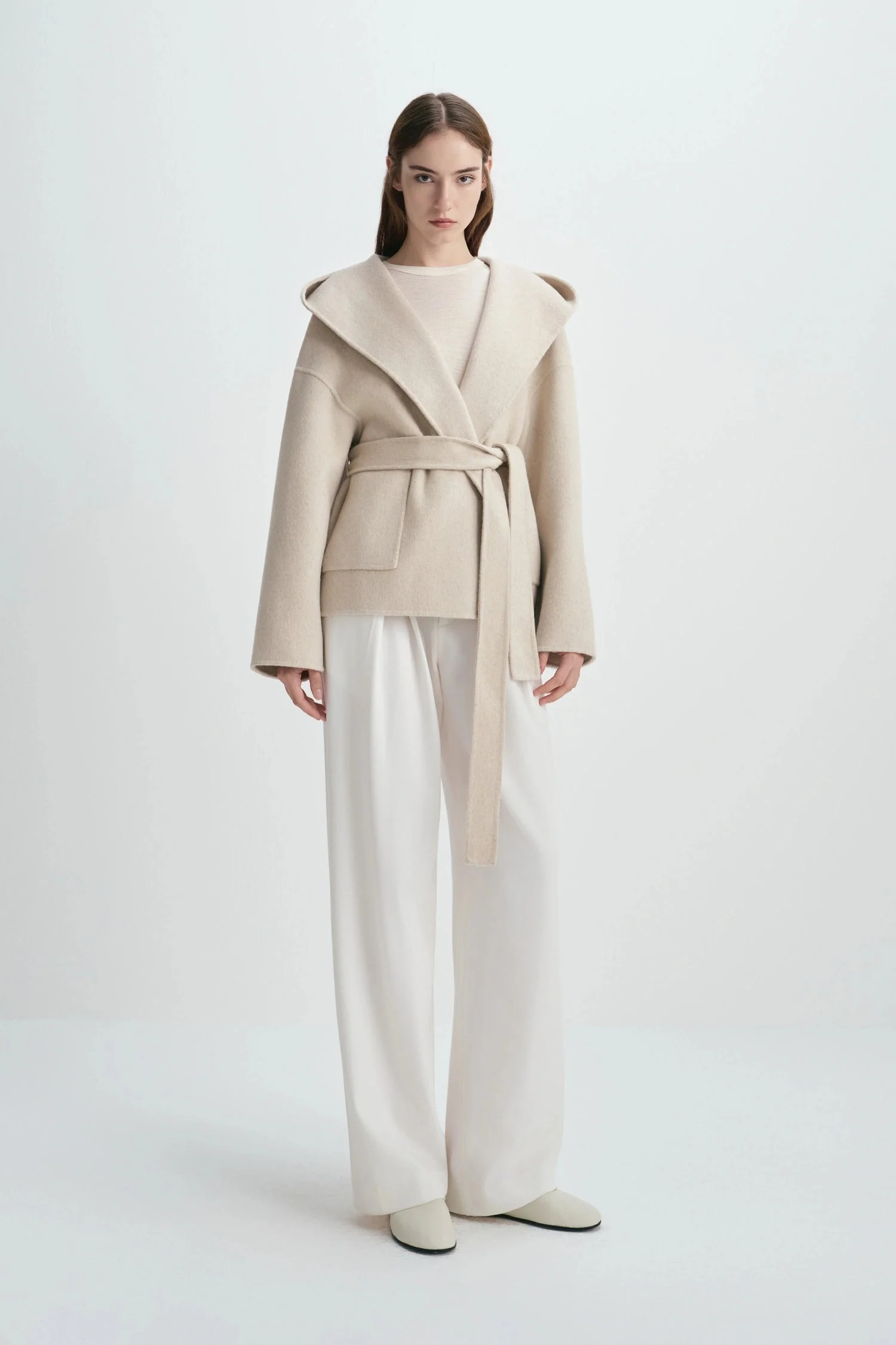 Sophie Rue Lyndi Wool Hoody Coat - Image 3