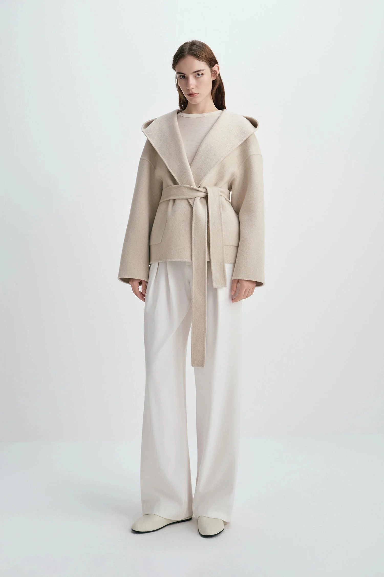 Sophie Rue Lyndi Wool Hoody Coat - Image 5