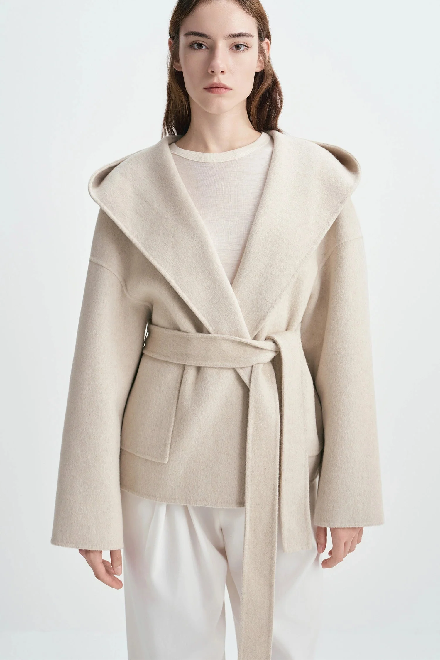 Sophie Rue Lyndi Wool Hoody Coat - Image 6