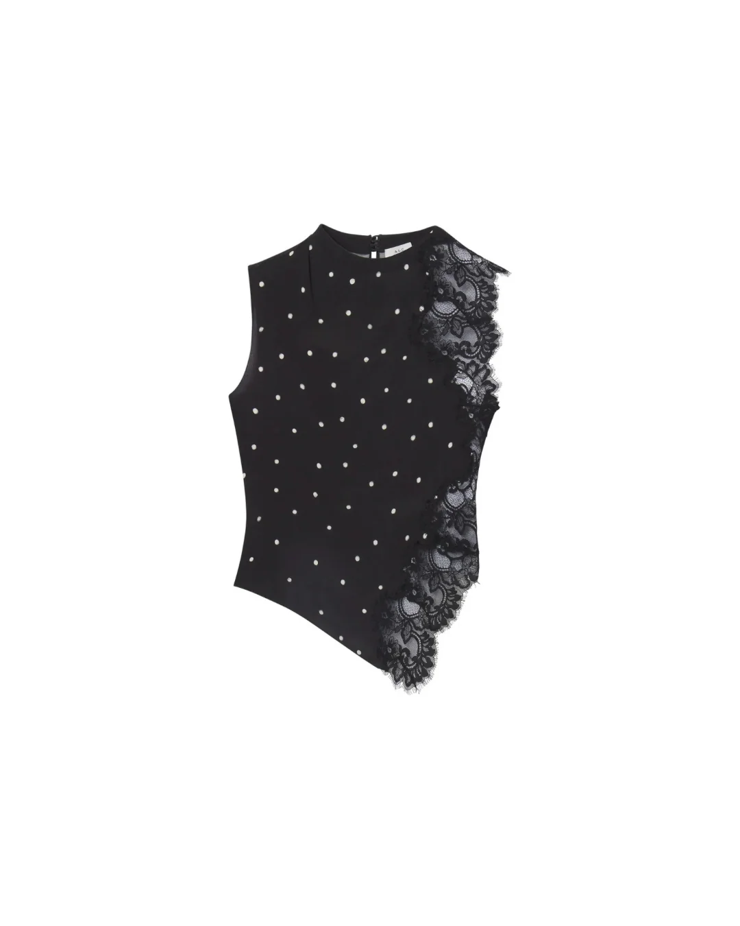 A.L.C. Gracie Top - Black/Cream - Image 3