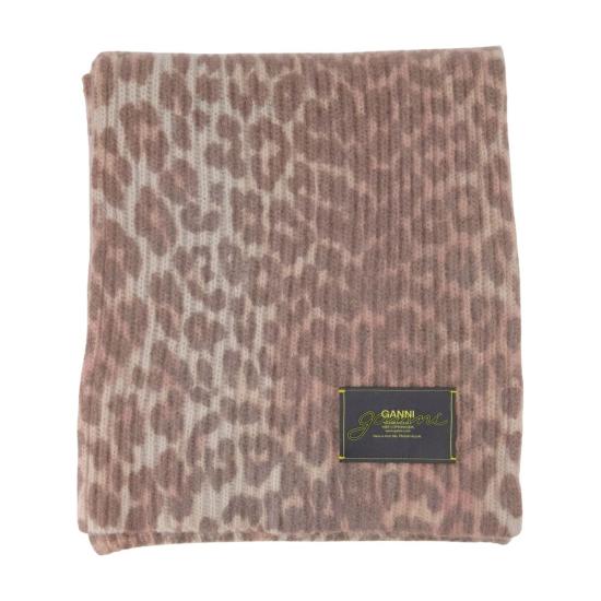 Ganni Scarf - Leopard