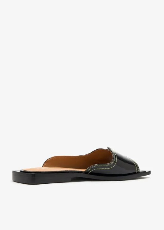 Ganni Sandals - Black - Image 3