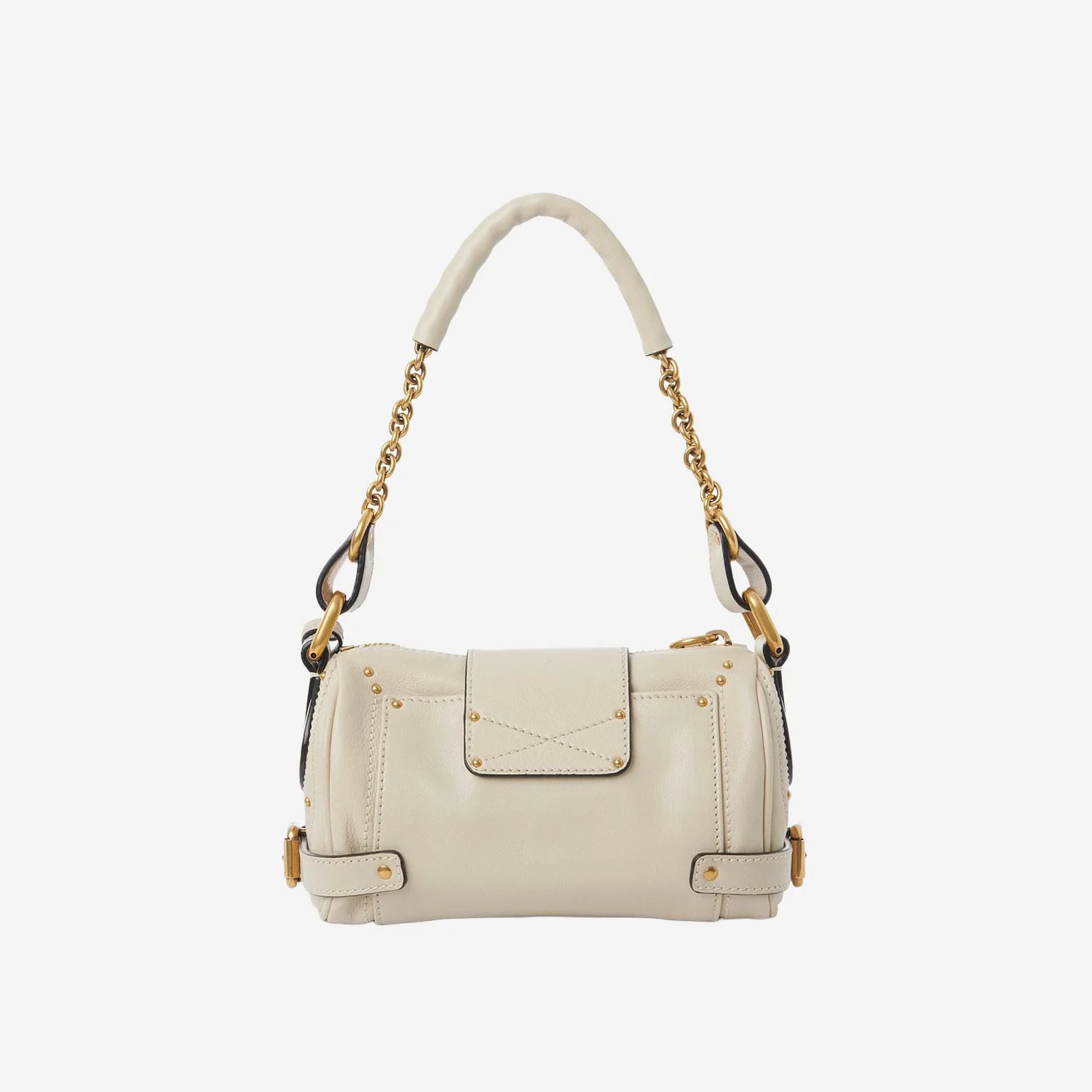 Chloé Small Paddington Leather Tote Bag - Cloudy Cream - Image 2