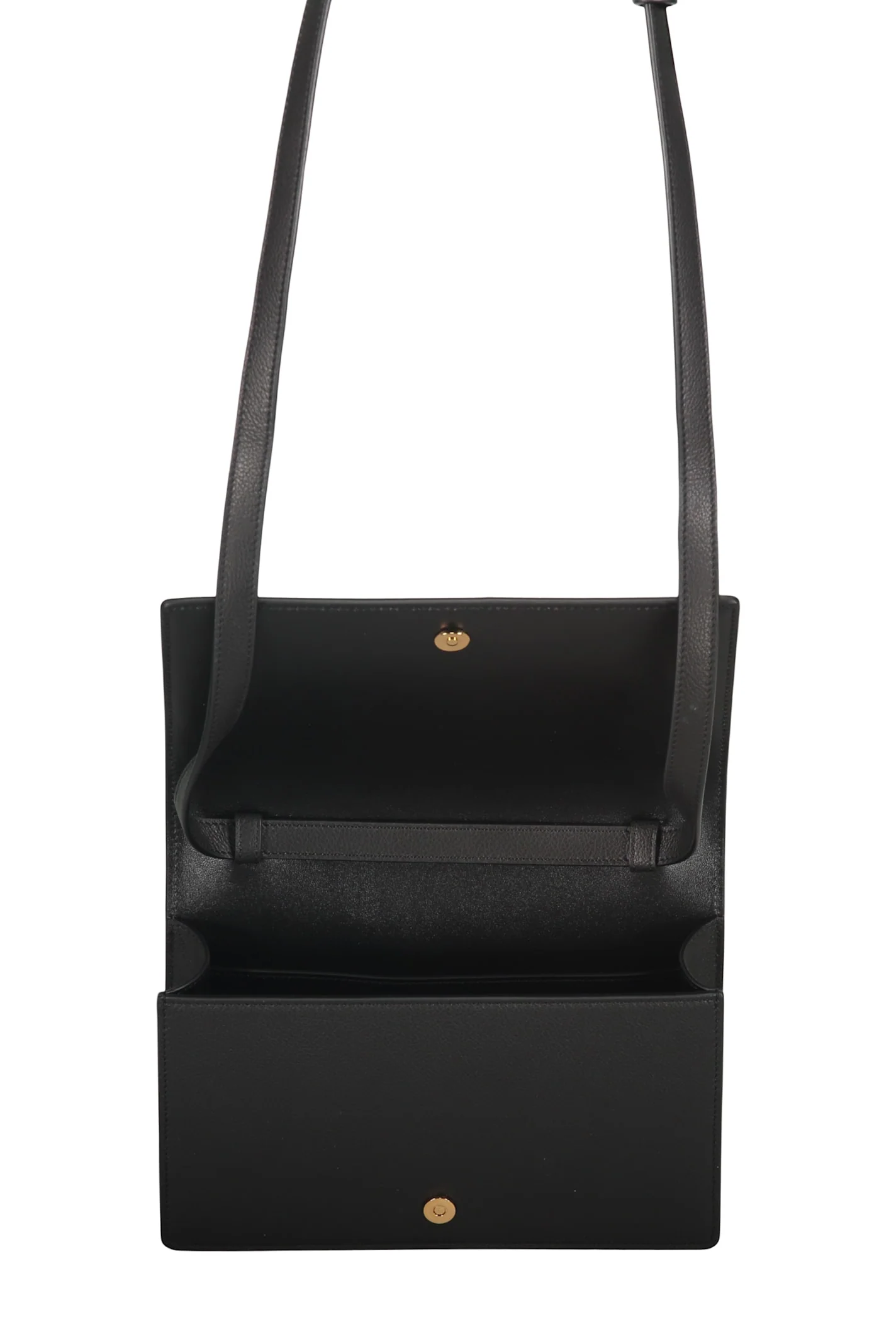 Versace Elegant Leather Shoulder Bag - Black - Image 5