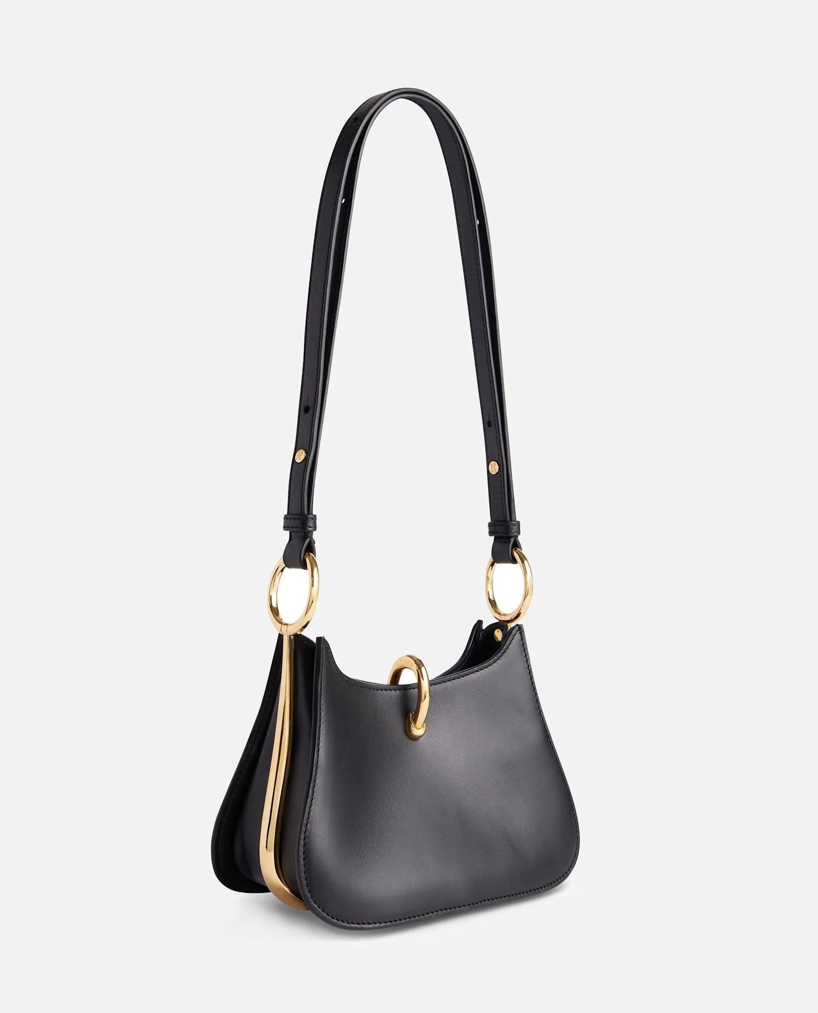Rabanne Ring Bag Small - Black - Image 2