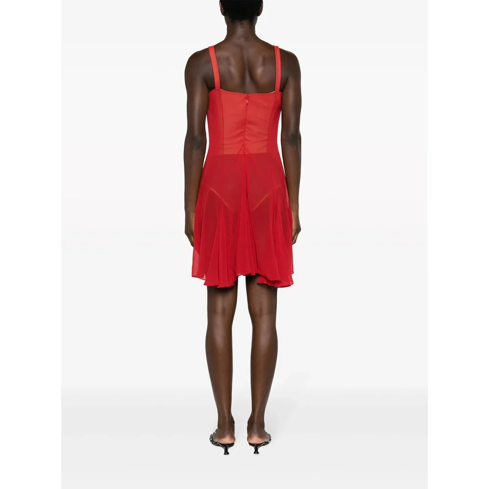 Nensi Dojaka Dress - Red - Image 3