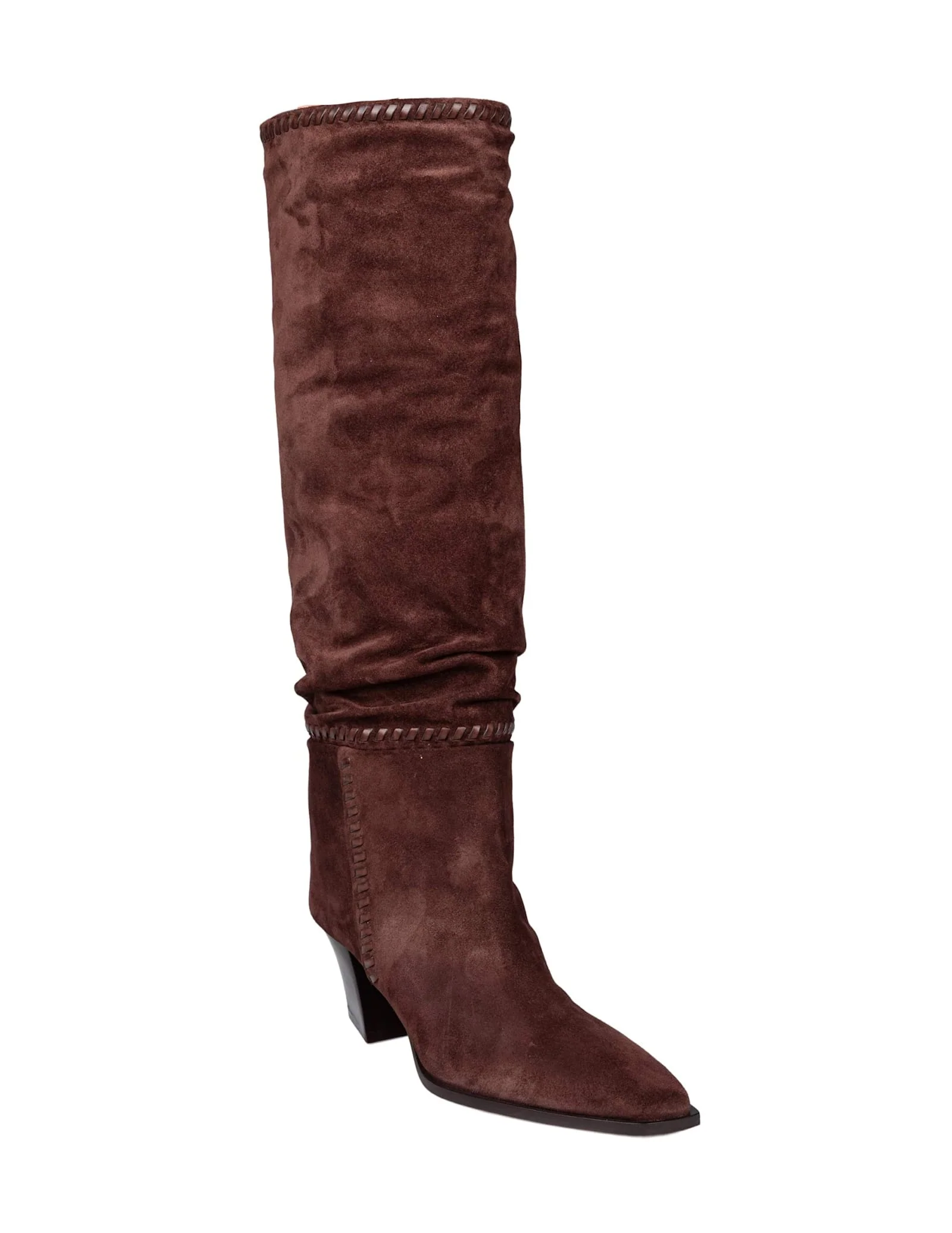 JIMMY CHOO Hart Stitch Knee Boot 60 - Brown - Image 2