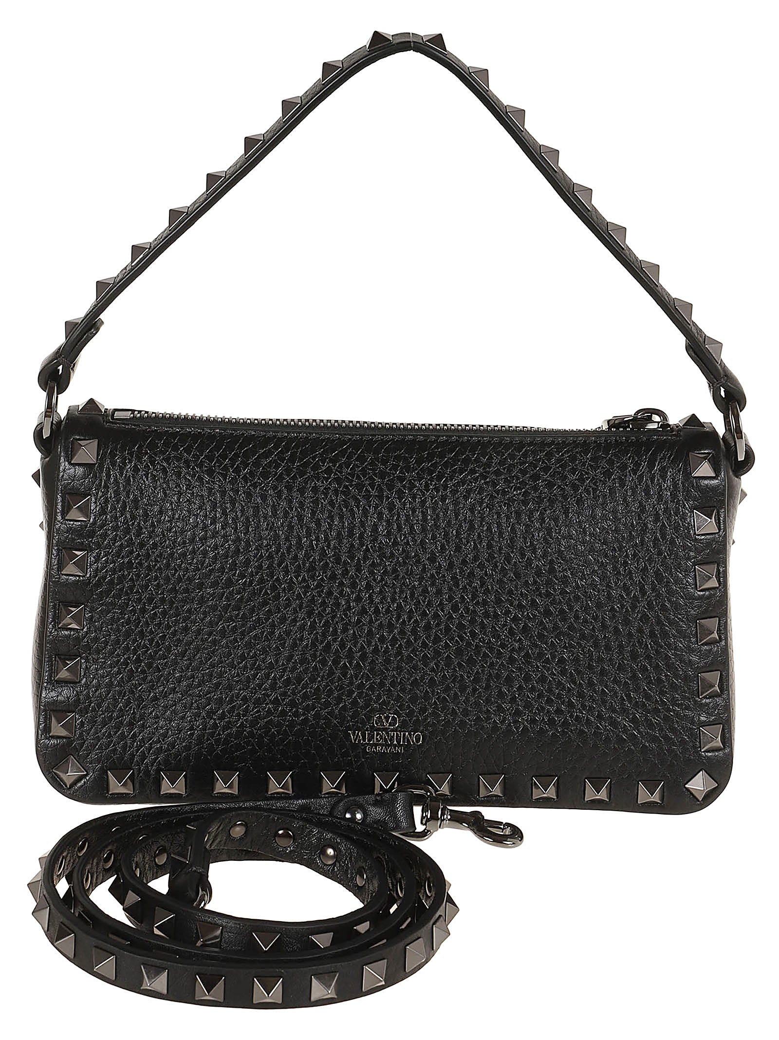 Valentino Garavani Small Rockstud Shoulder Bag - Image 3