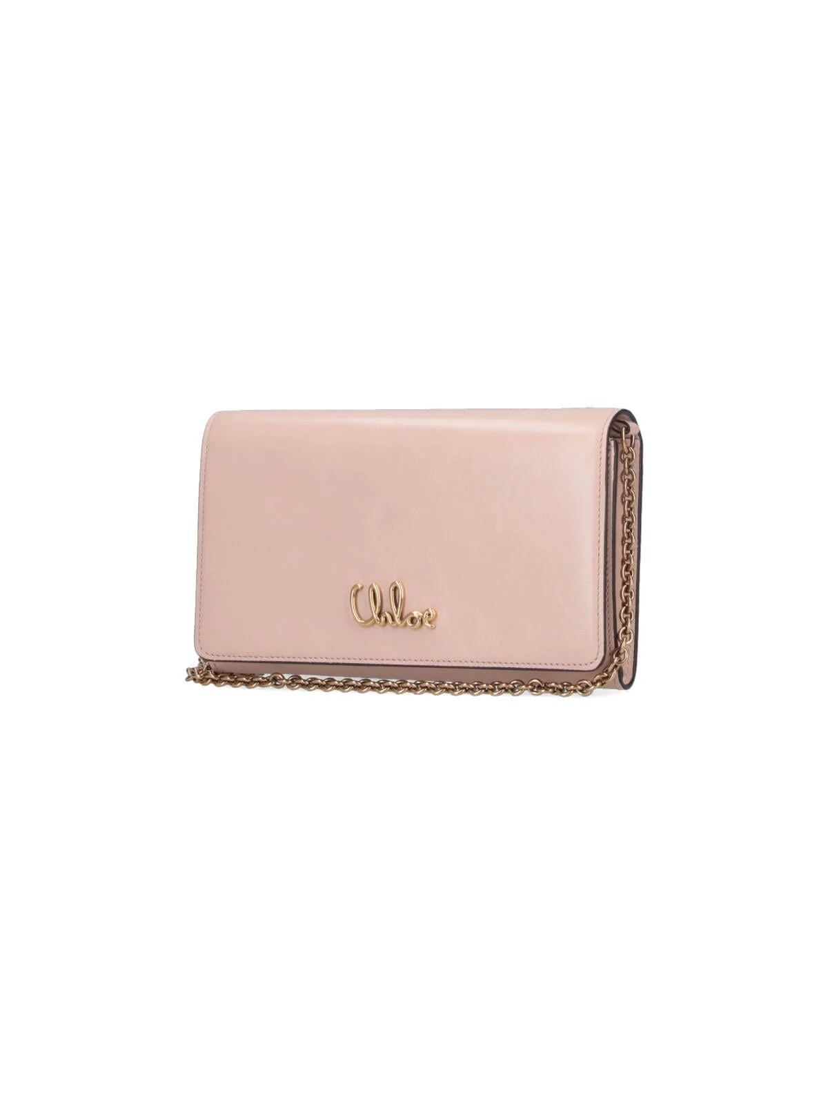 Chloé Iconic Wallet - Cement Pink - Image 2