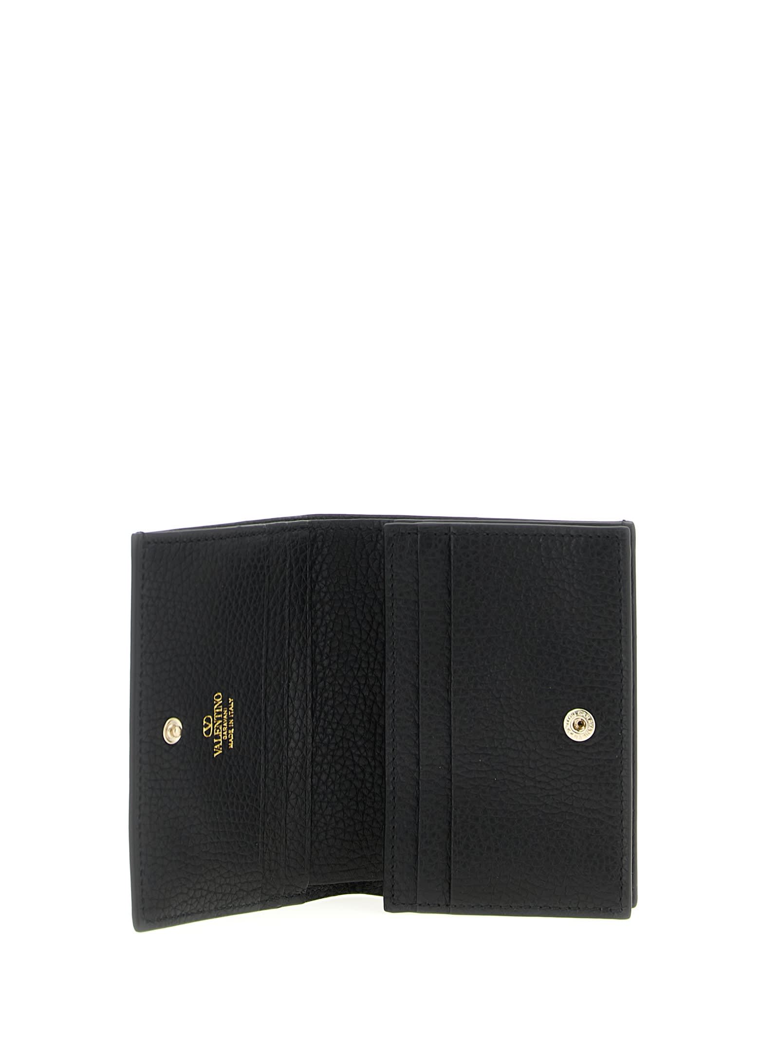 Valentino Garavani Rockstud Wallet - Black - Image 3