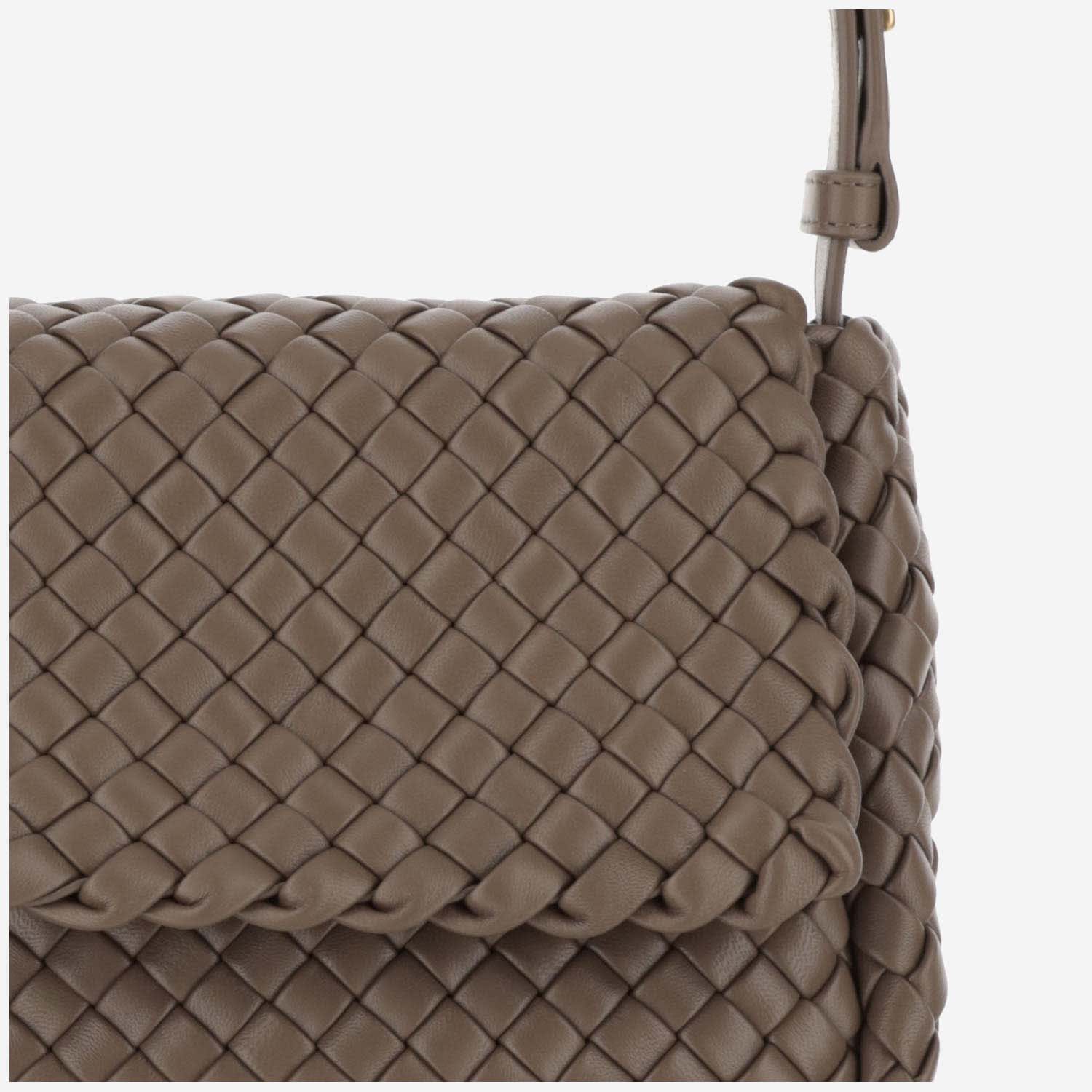 BOTTEGA VENETA Cobble Shoulder Bag - Beige - Image 4