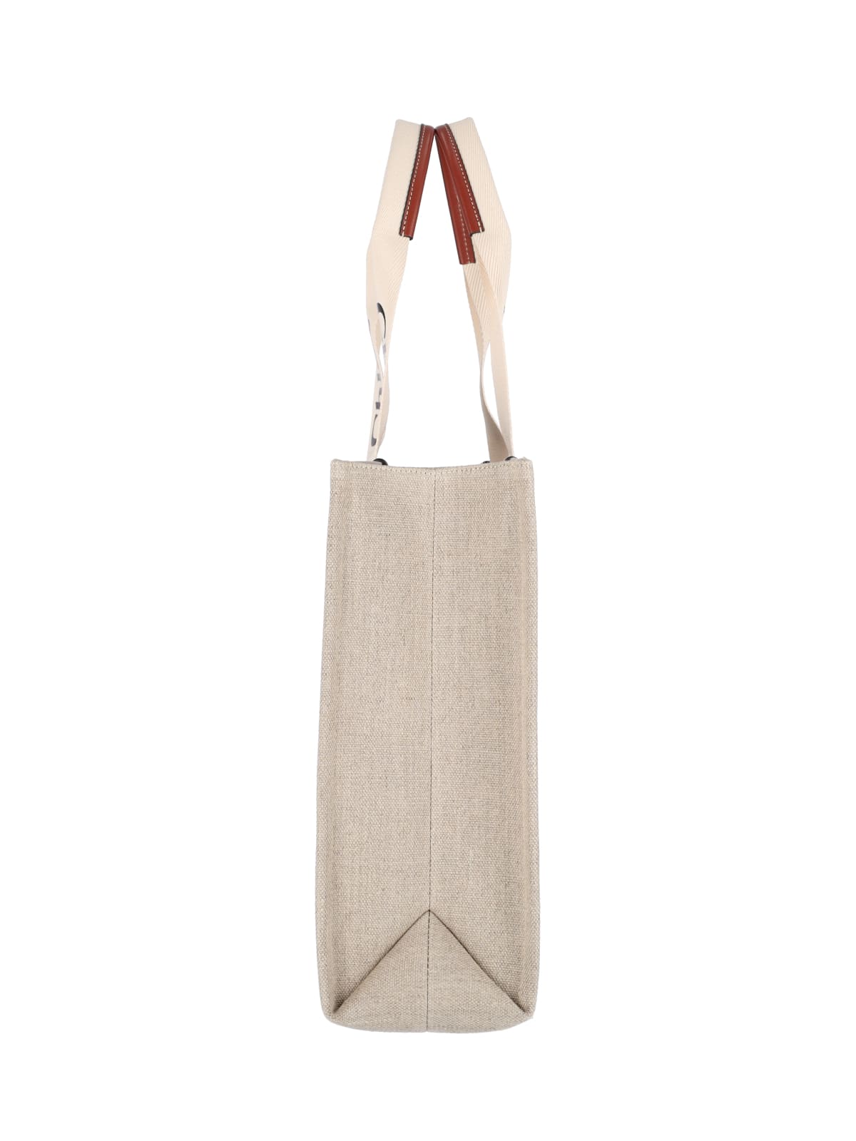 Chloé Woody Handbag - Beige - Image 5