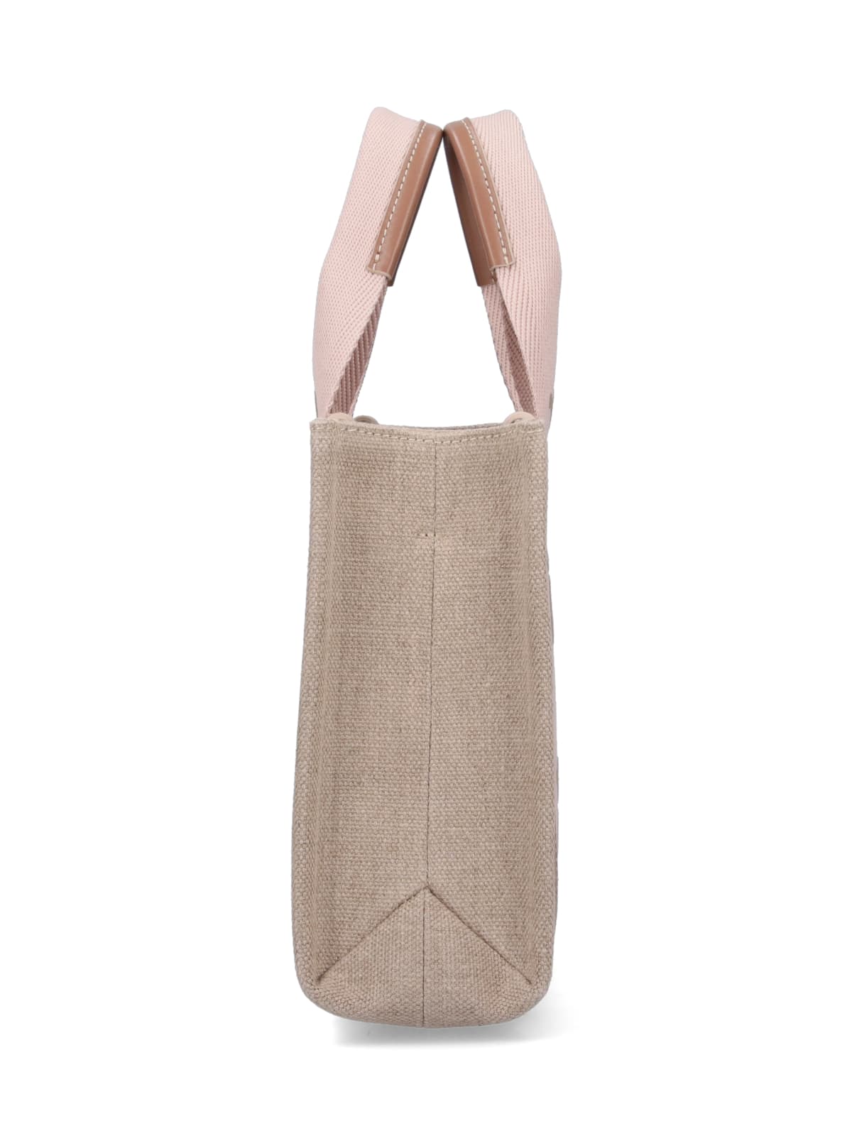 Chloé Woody Tote Bag - Beige - Image 5