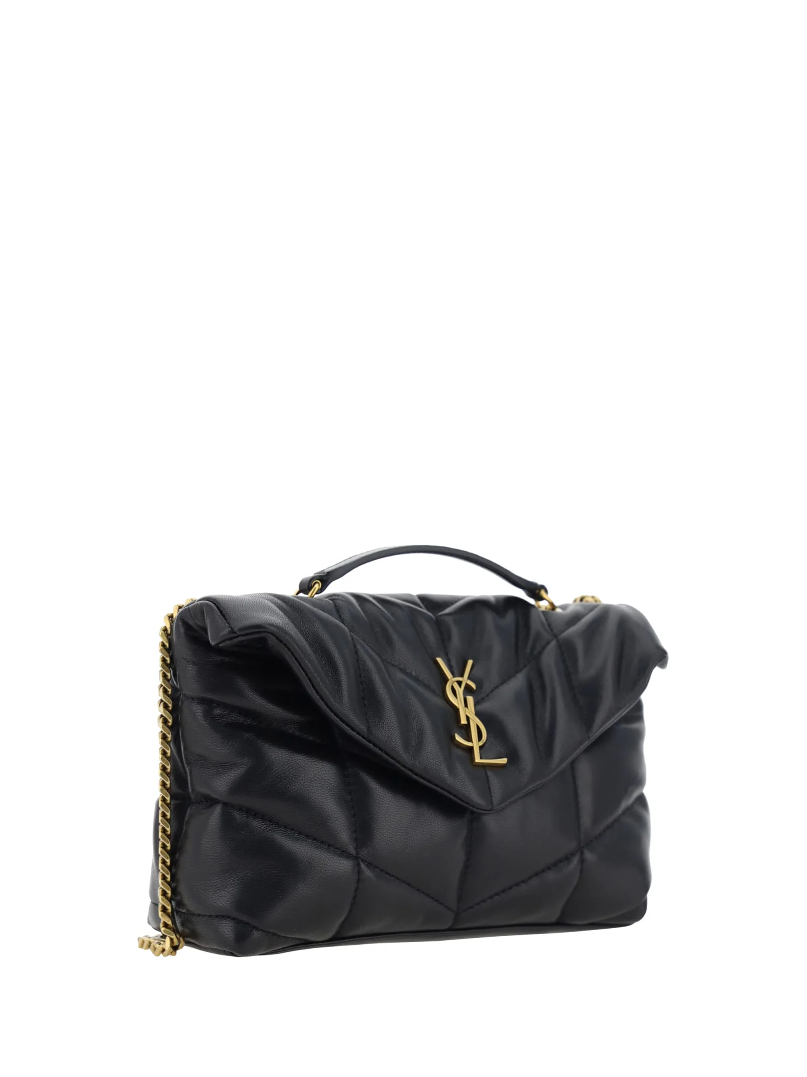 Saint Laurent Puffer Toy Shoulder Bag - Black - Image 2