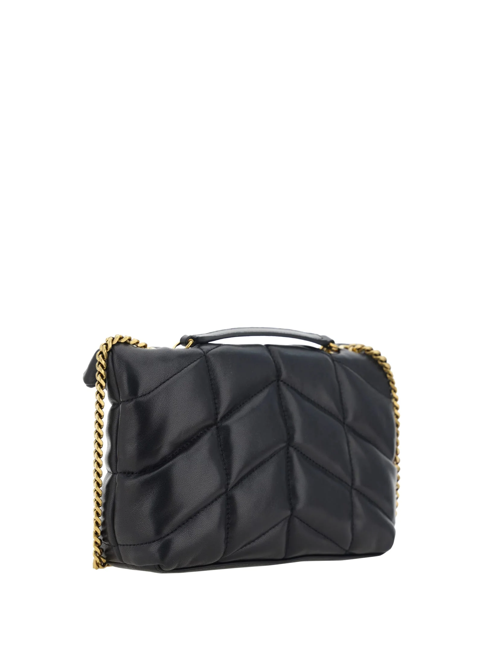 Saint Laurent Puffer Toy Shoulder Bag - Black - Image 3