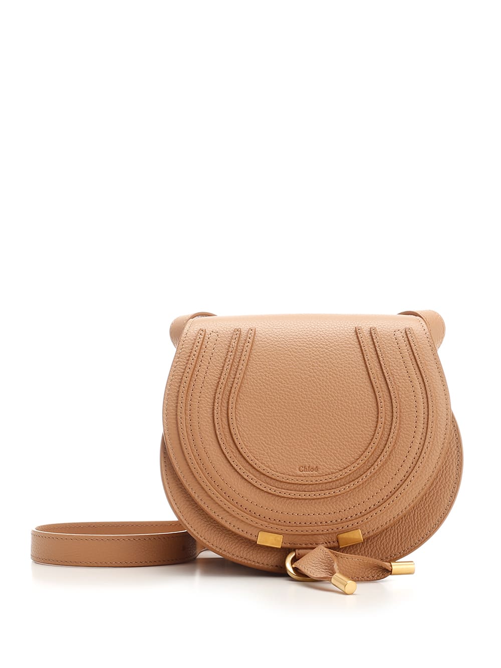 Chloé Marcie Small Cross-body Bag - Brown