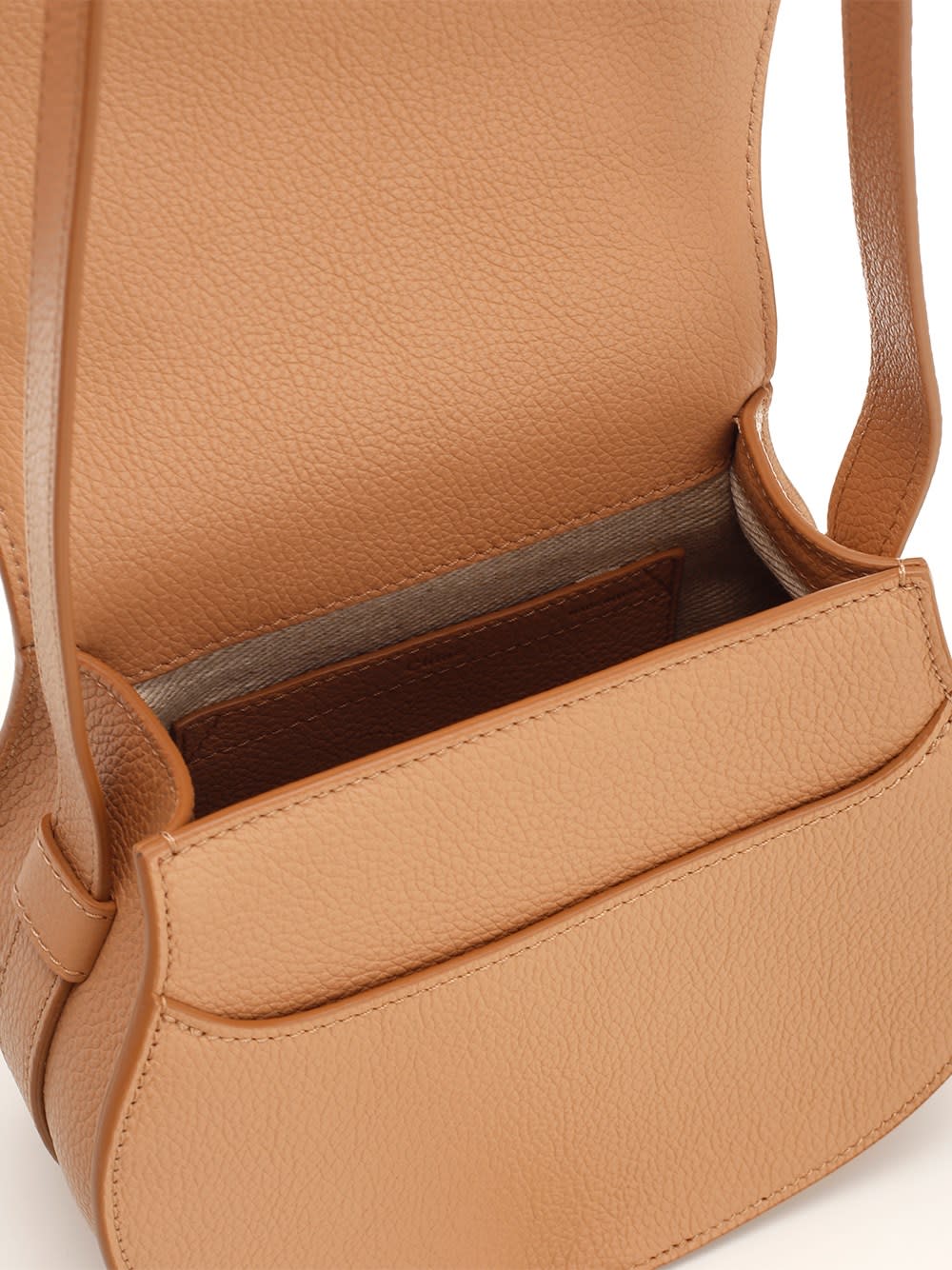 Chloé Marcie Small Cross-body Bag - Brown - Image 4