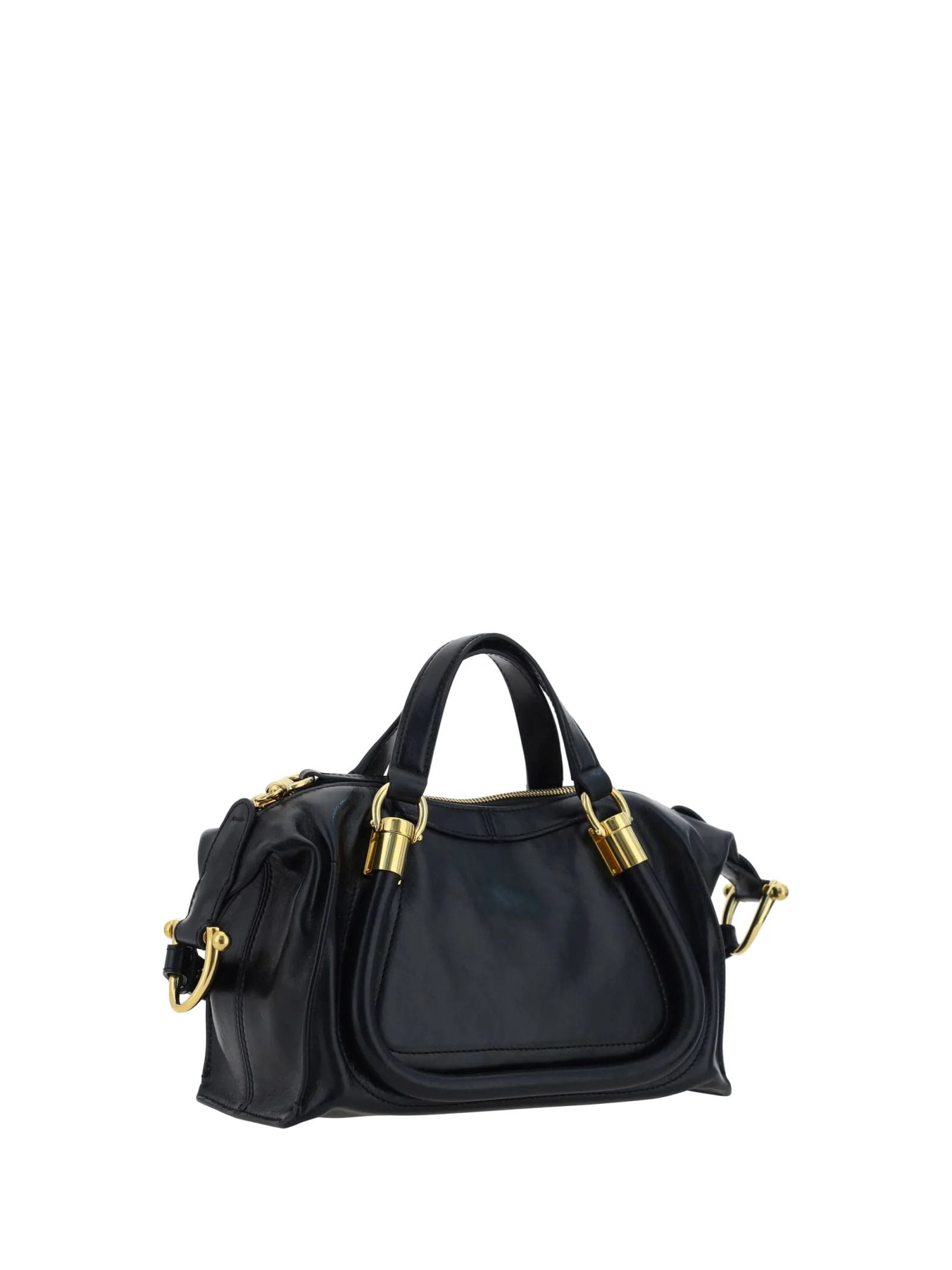 Chloé Paraty 24 Handbag - Black - Image 3